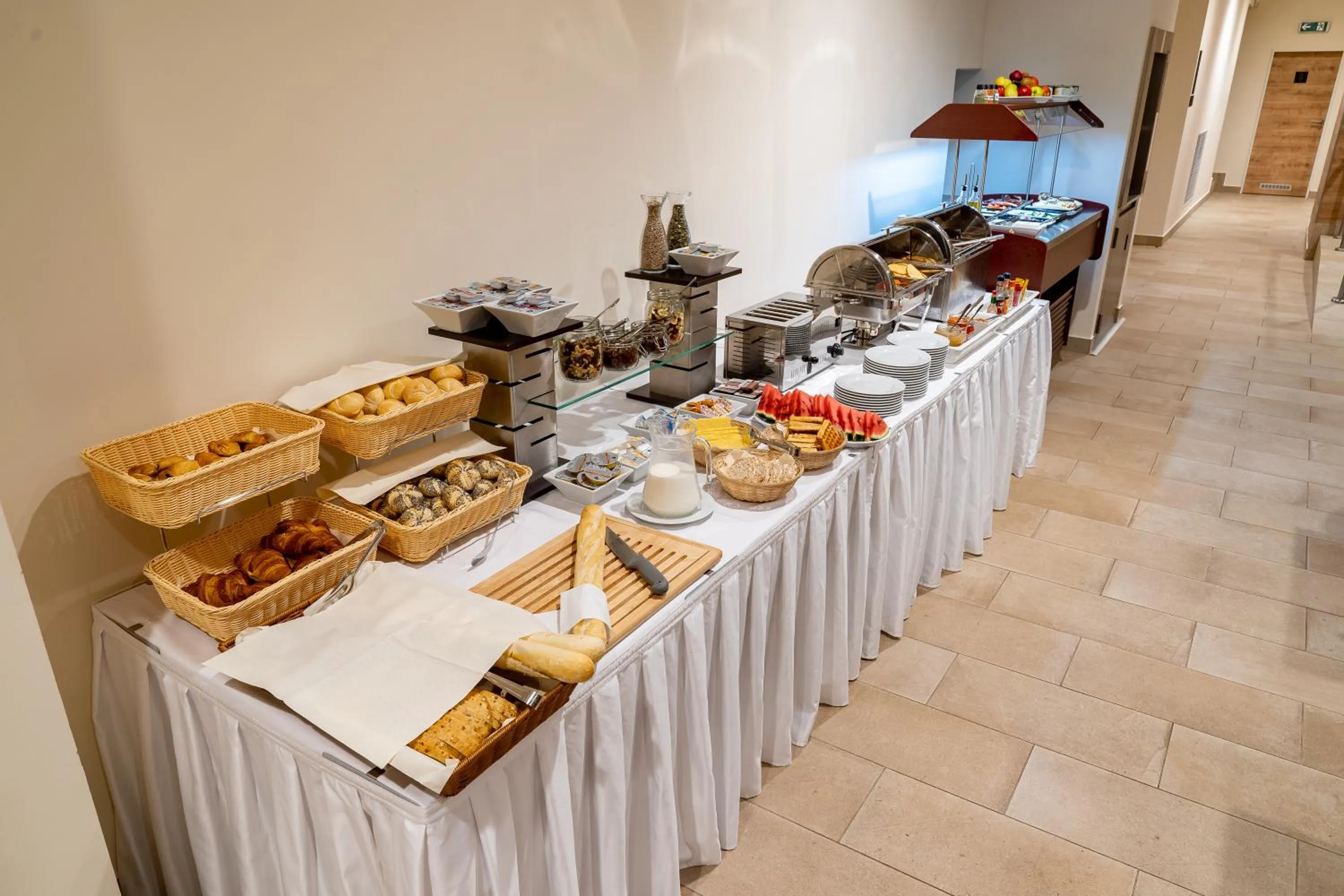 Buffet breakfast in D50 Hotel