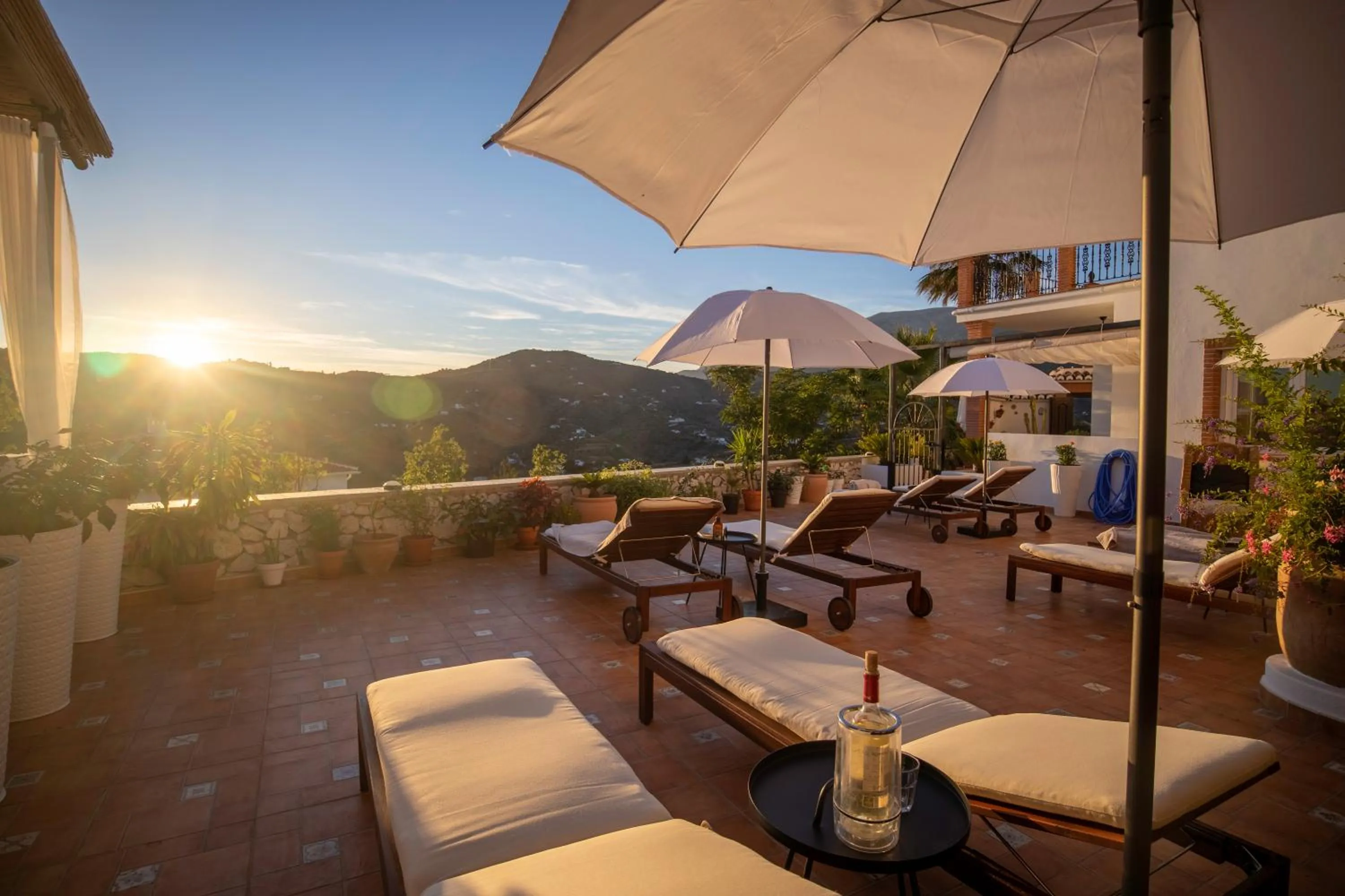 Balcony/Terrace in Malaga Hills Double Comfort Boutique & Wellness Eco-Hotel -Adults Only-