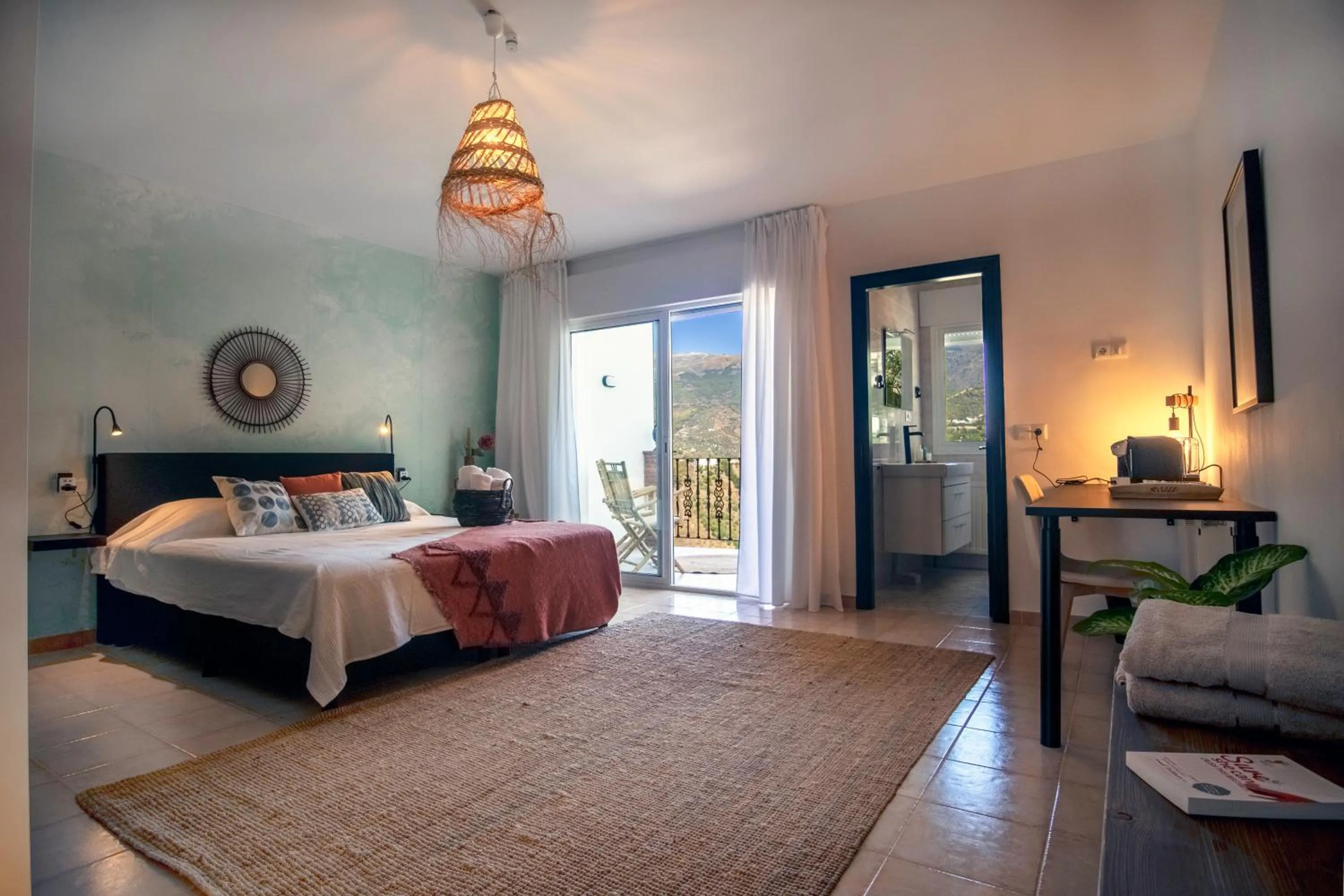 Bed in Malaga Hills Double Comfort Boutique & Wellness Eco-Hotel -Adults Only-