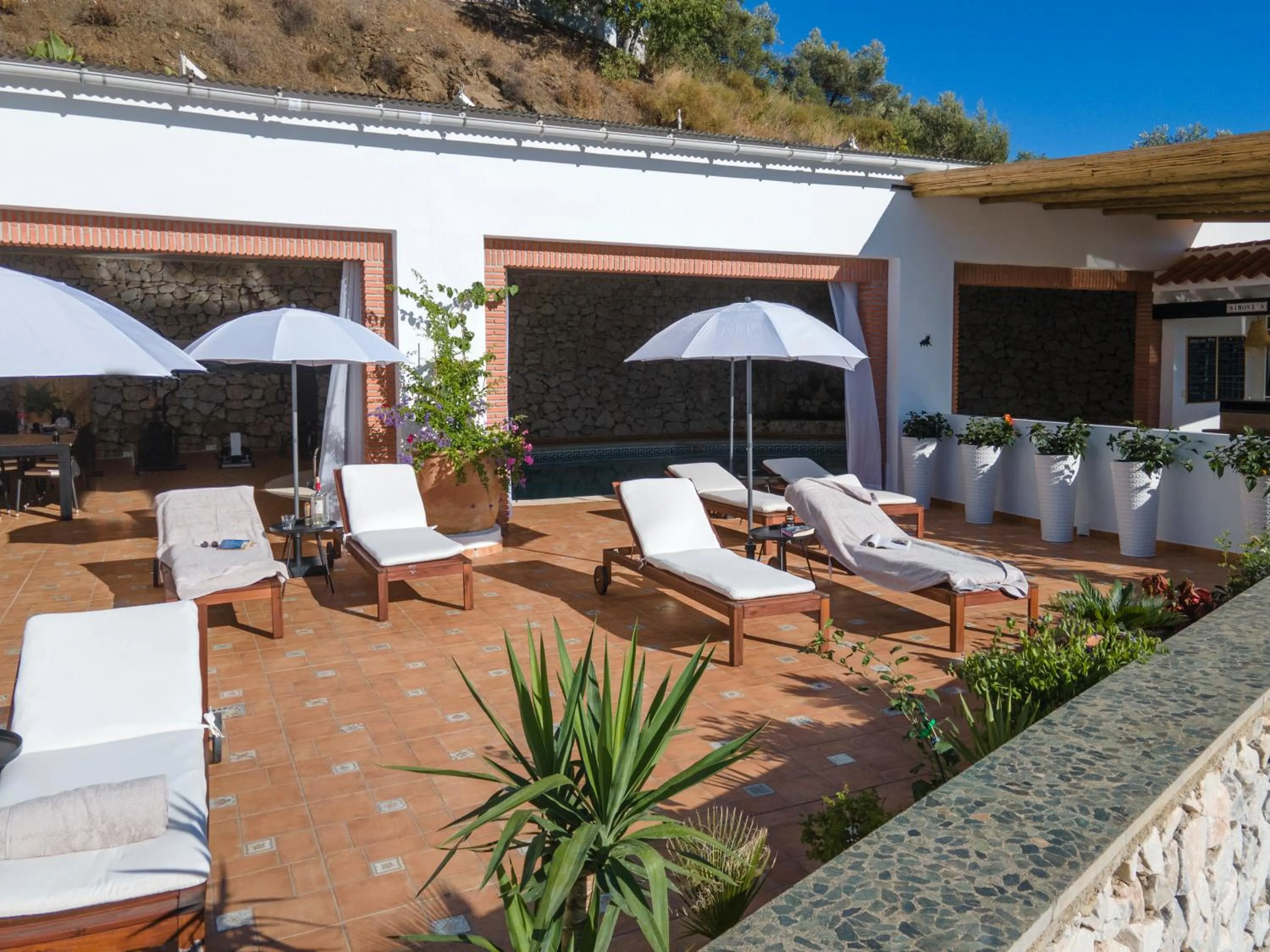 Balcony/Terrace in Malaga Hills Double Comfort Boutique & Wellness Eco-Hotel -Adults Only-