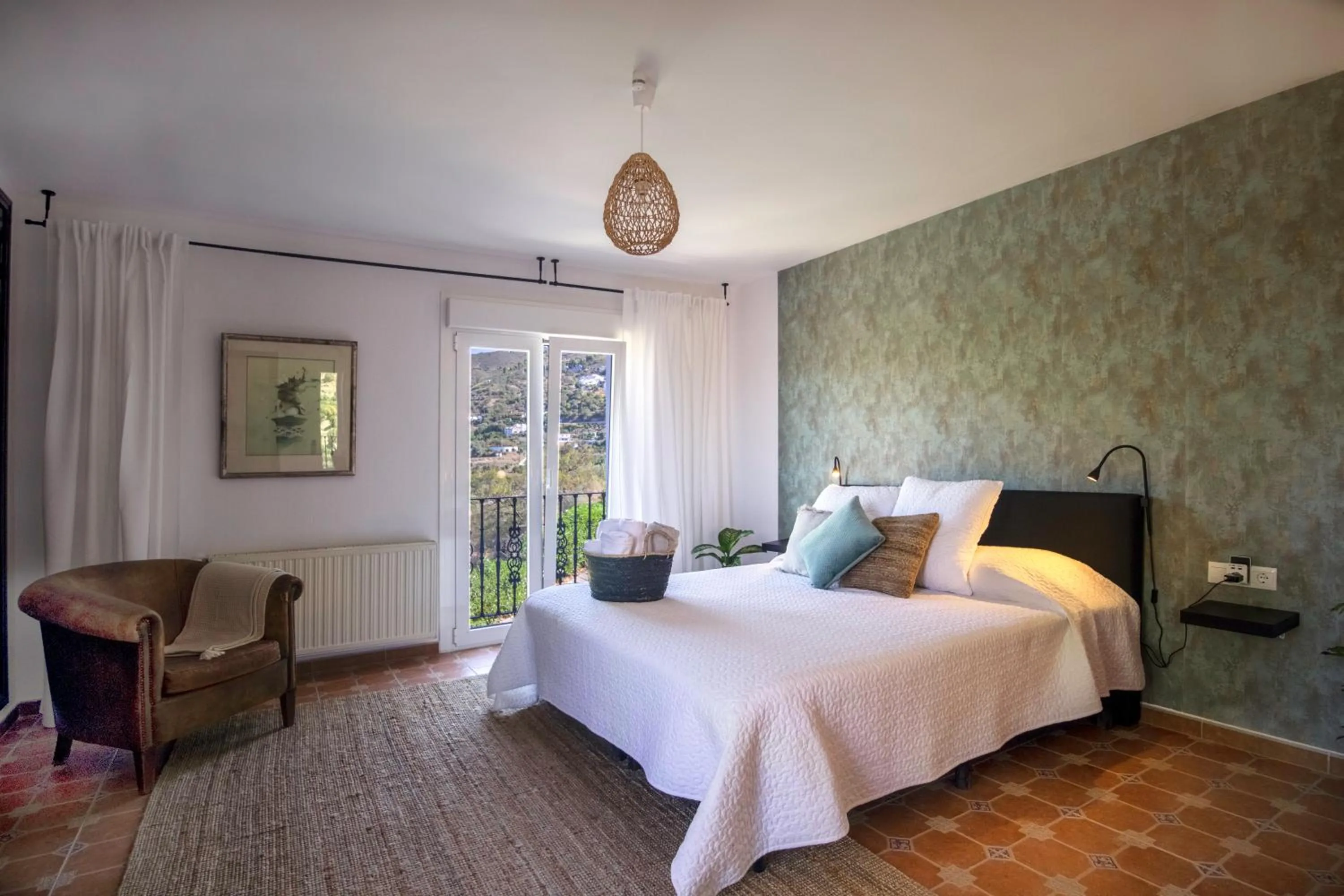 Bed in Malaga Hills Double Comfort Boutique & Wellness Eco-Hotel -Adults Only-