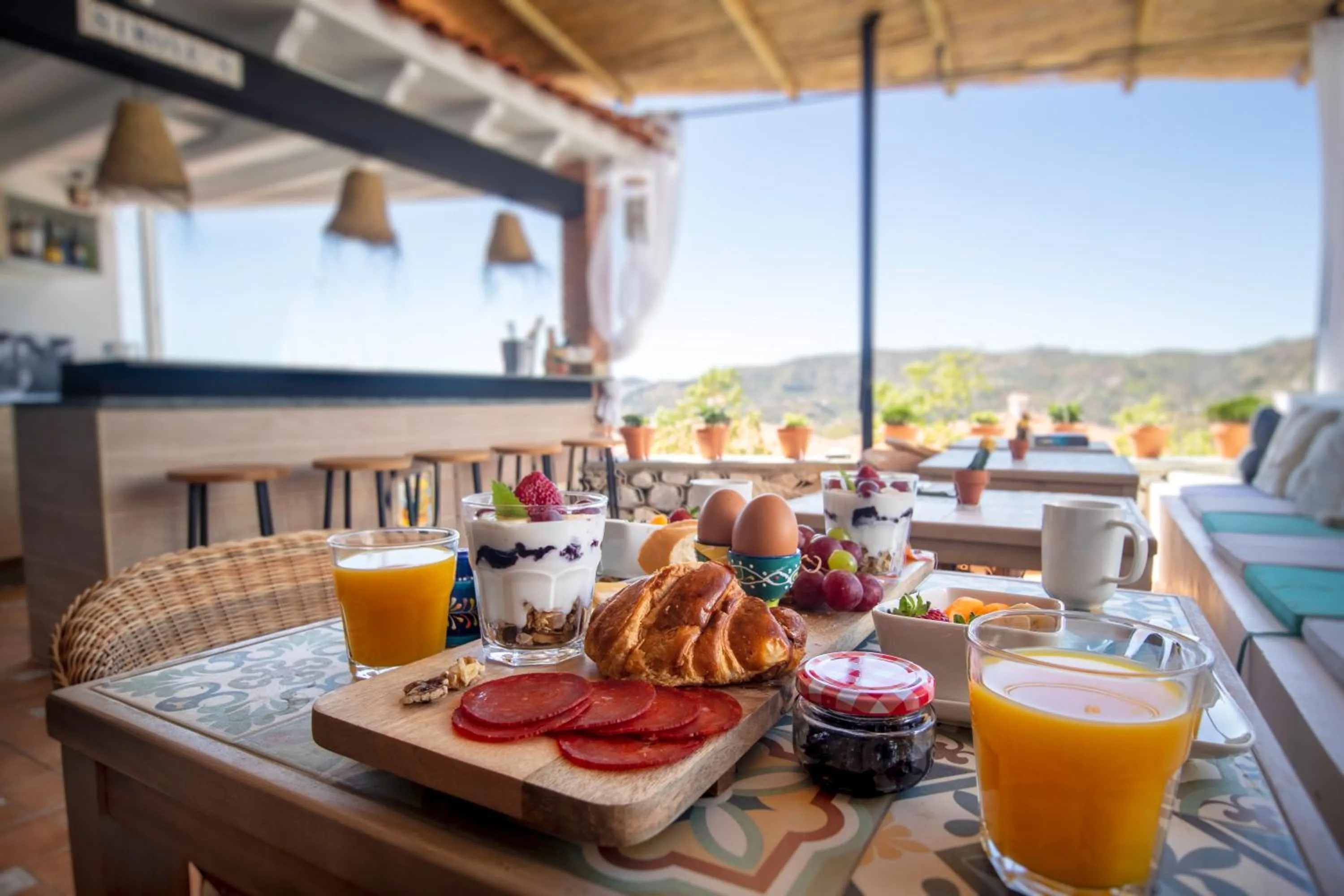 Breakfast in Malaga Hills Double Comfort Boutique & Wellness Eco-Hotel -Adults Only-