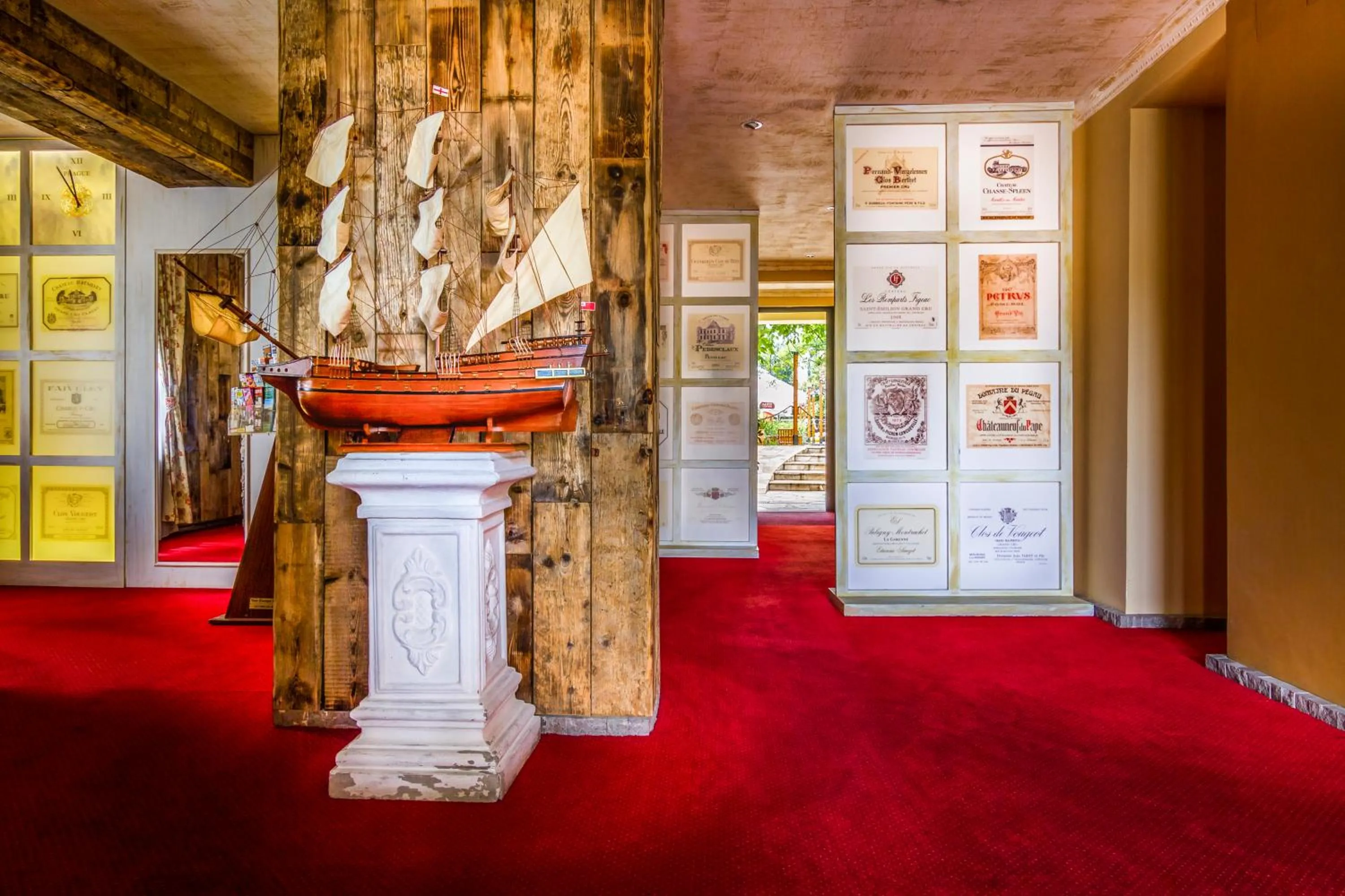 Decorative detail in Villa St. Tropez