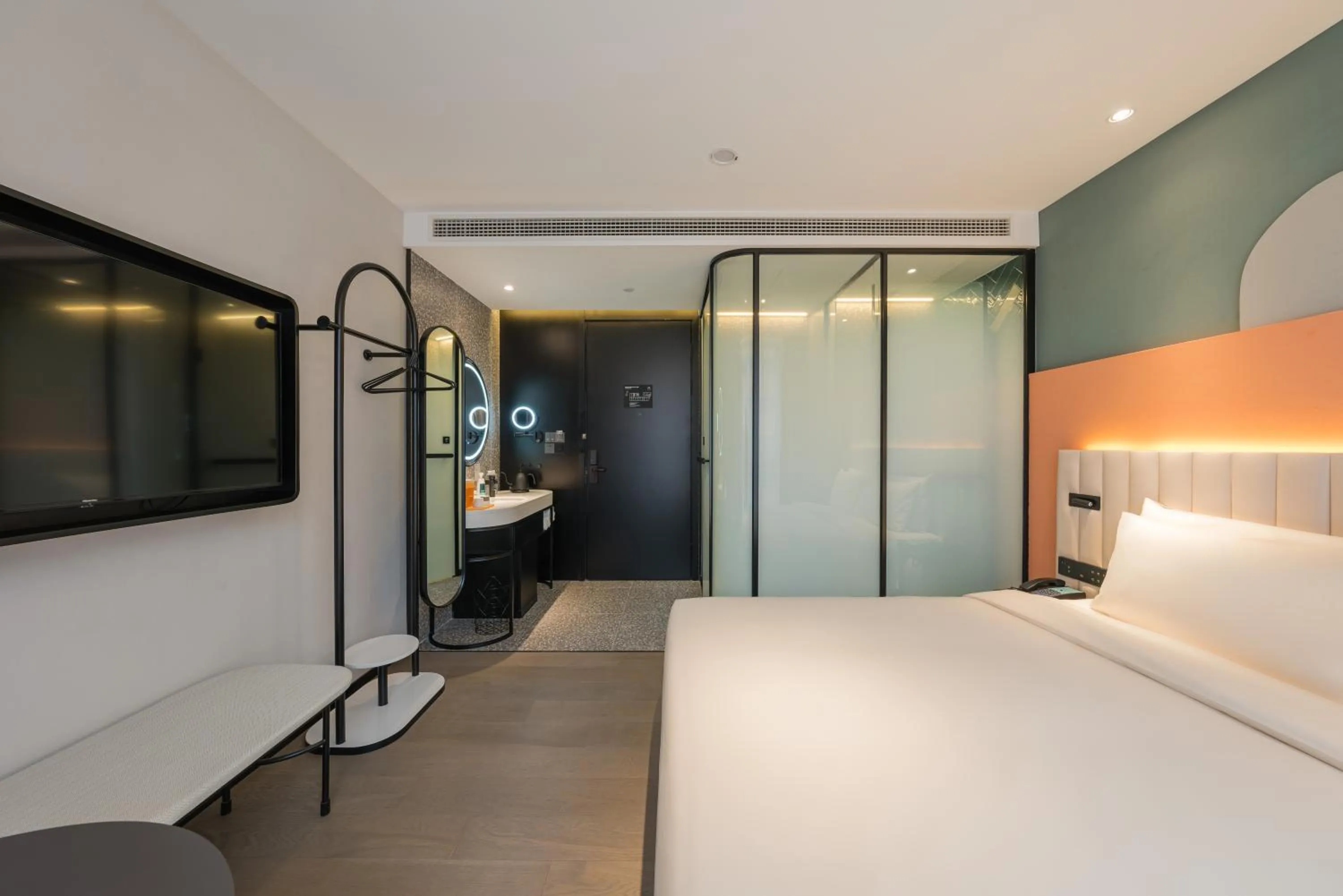 Bedroom, Bed in Atour X Shanghai Jing'an Temple