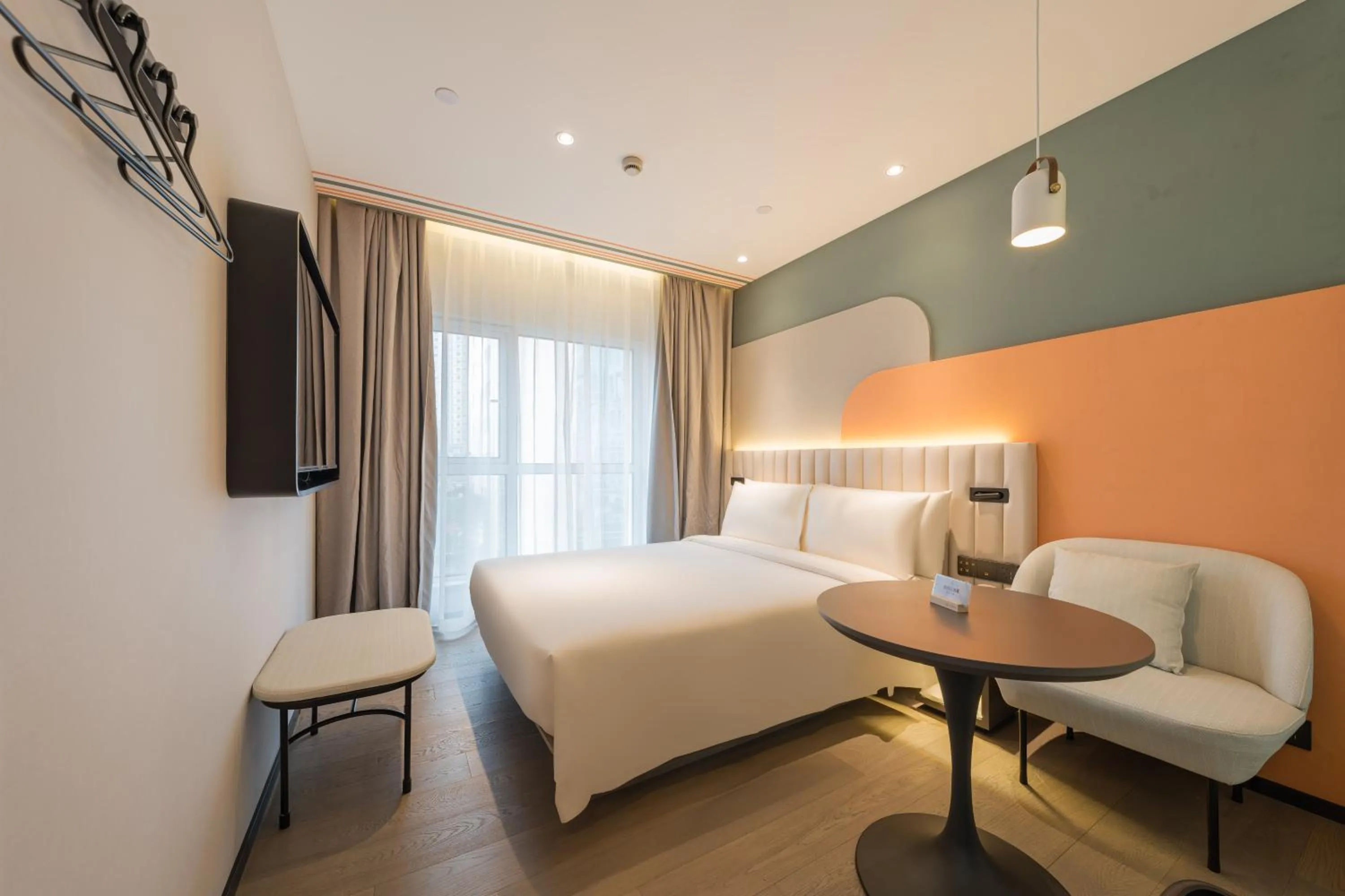 Bedroom, Bed in Atour X Shanghai Jing'an Temple