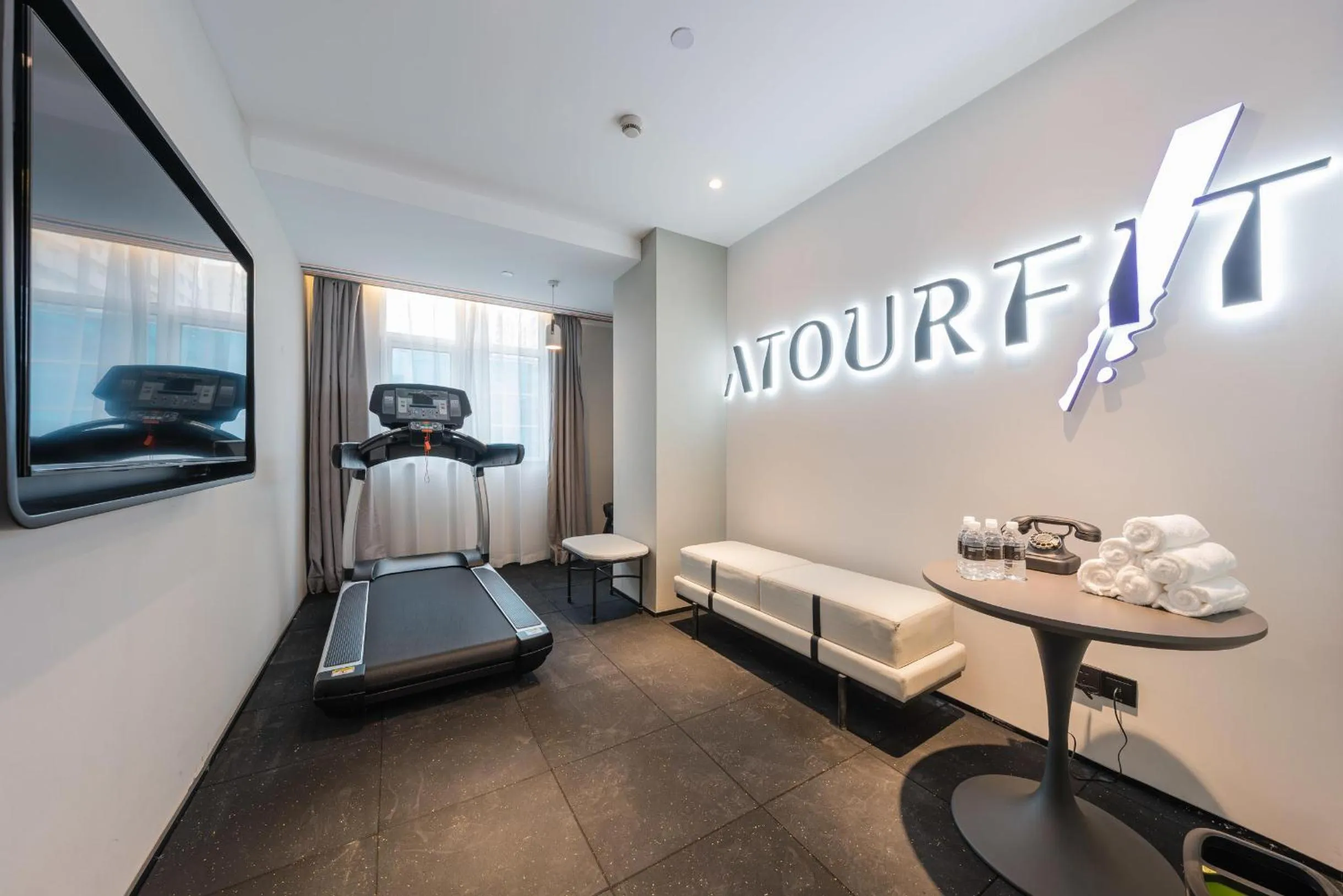 Fitness centre/facilities in Atour X Shanghai Jing'an Temple