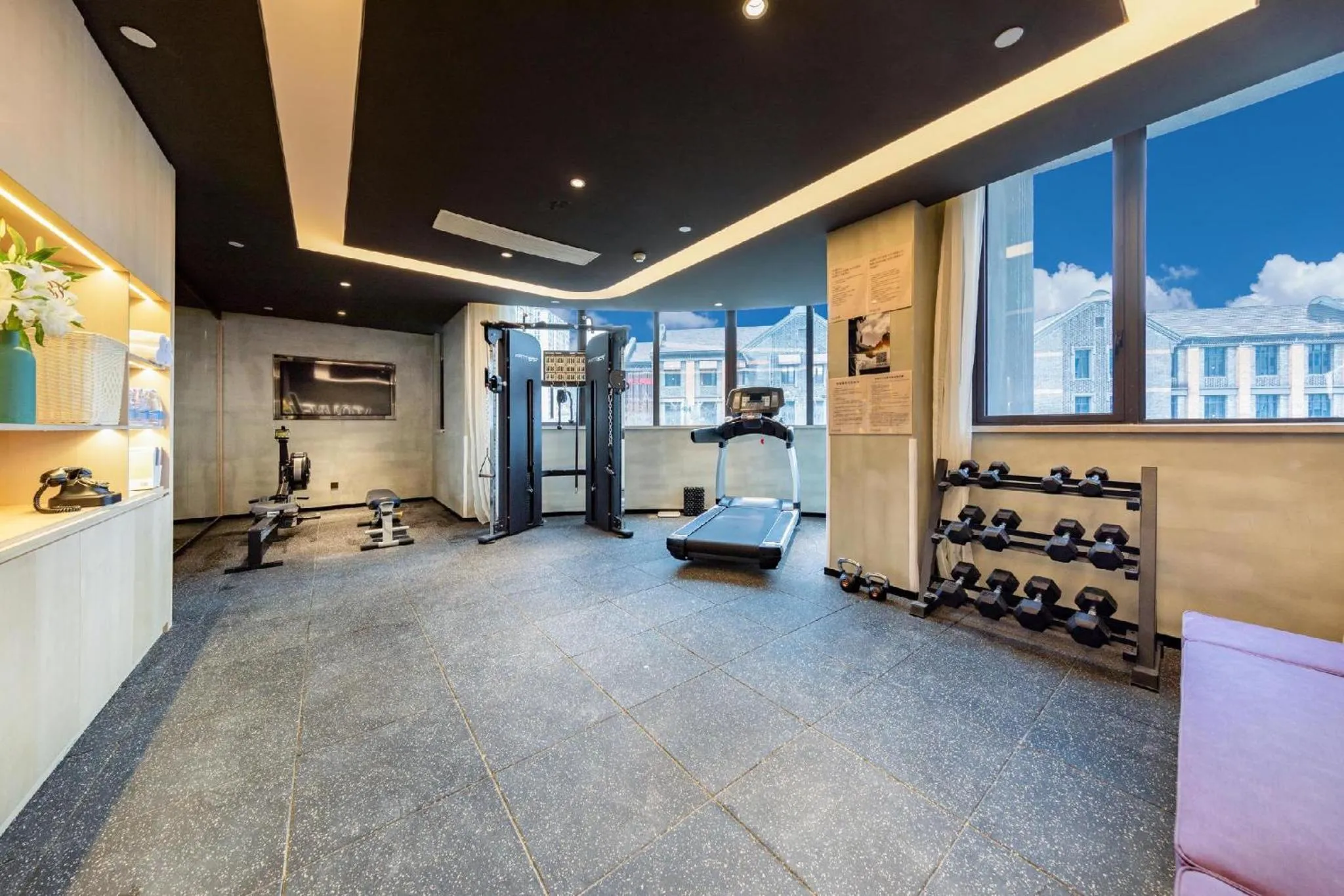 Fitness centre/facilities in Atour Hotel Ningbo Fenghua Huizheng Street