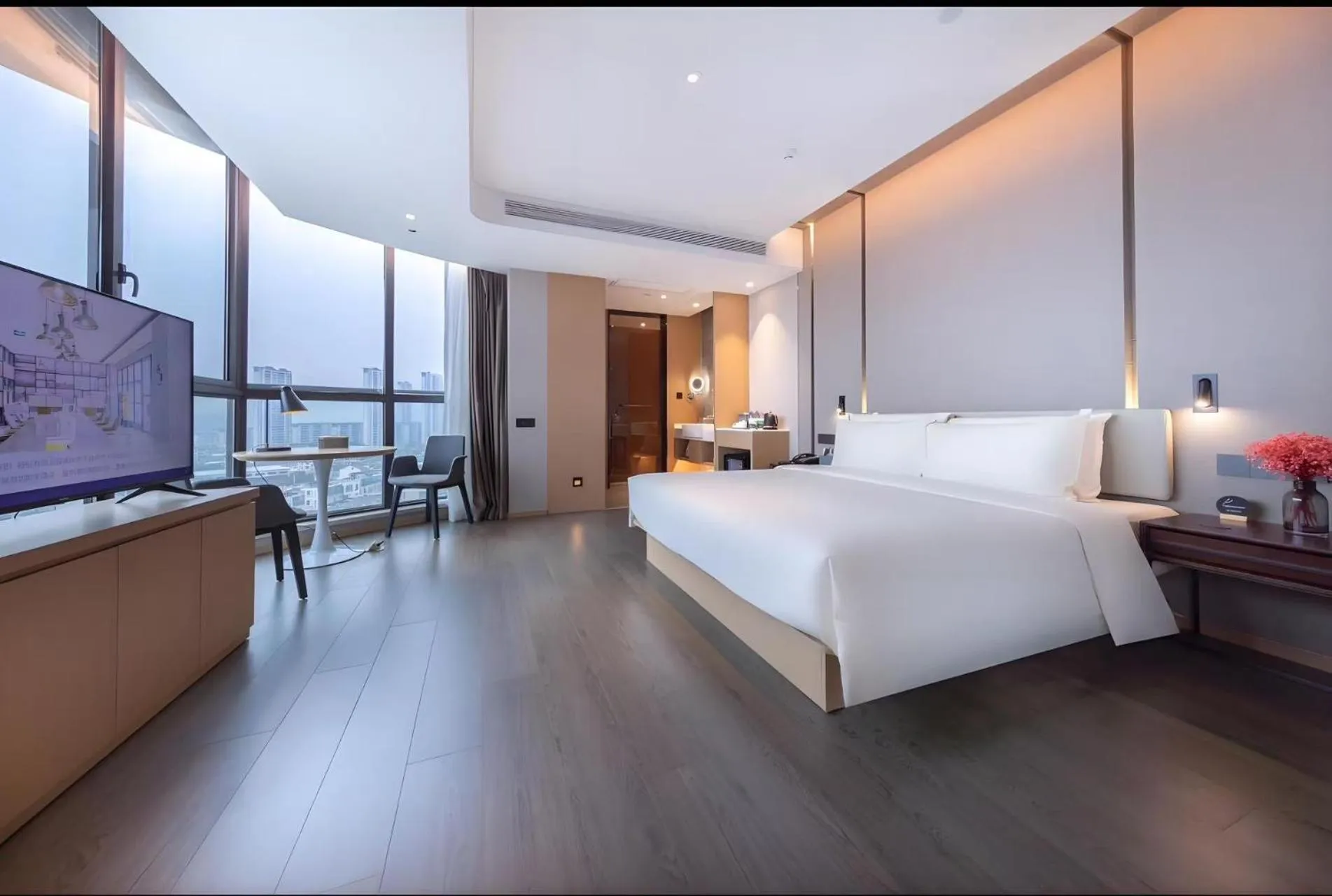 Property building, Bed in Atour Hotel Ningbo Fenghua Huizheng Street