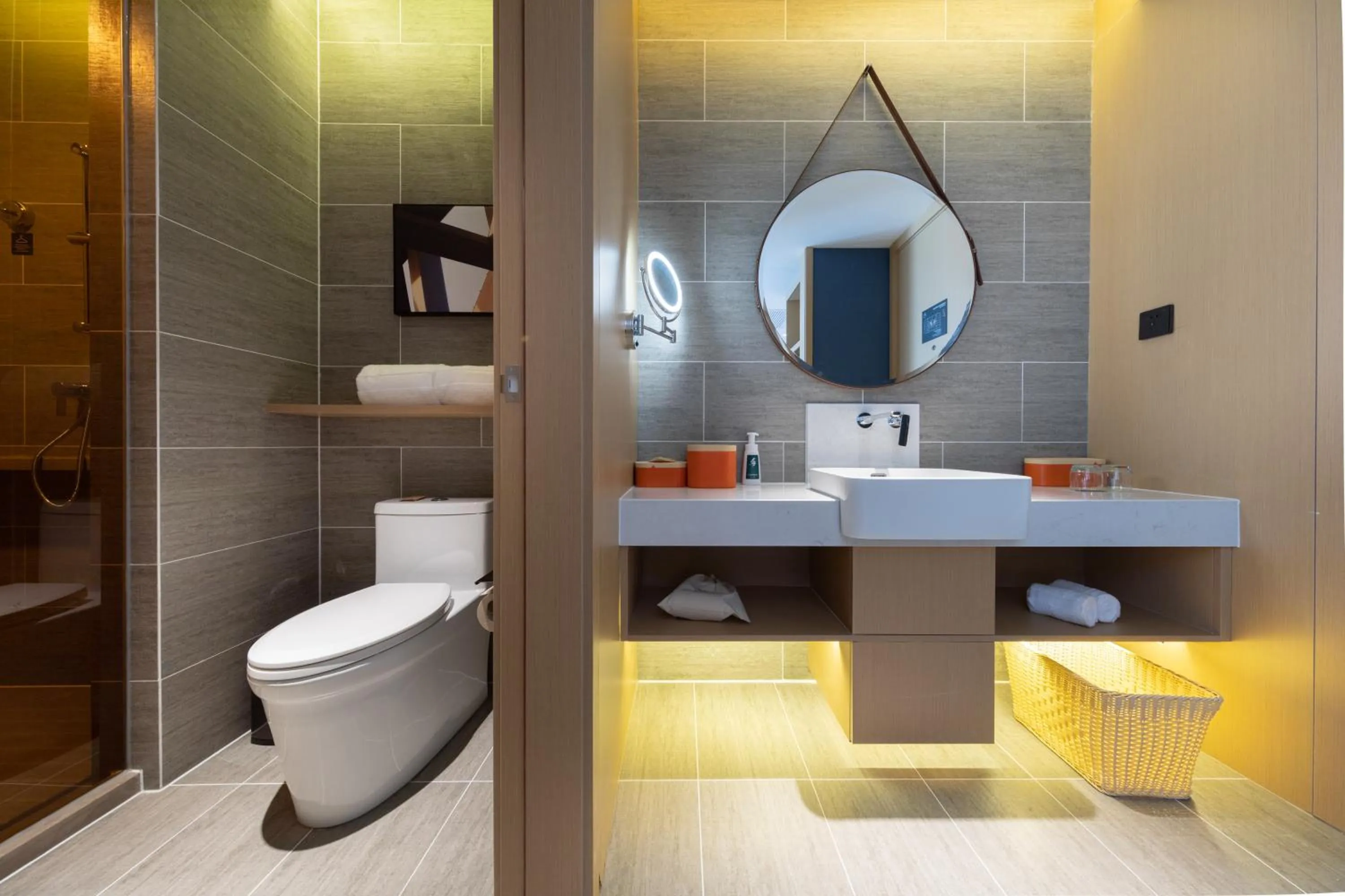 Bathroom in Atour Hotel Wuhan Jinyin Lake