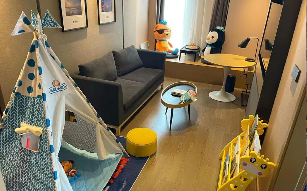 Living room in Atour Hotel Chongqiang Jiangbei Airport