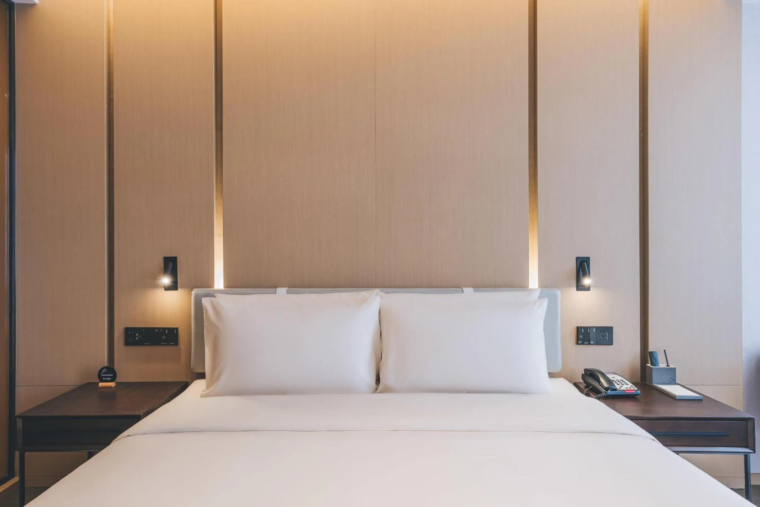 Bed in Atour Hotel Chongqiang Jiangbei Airport