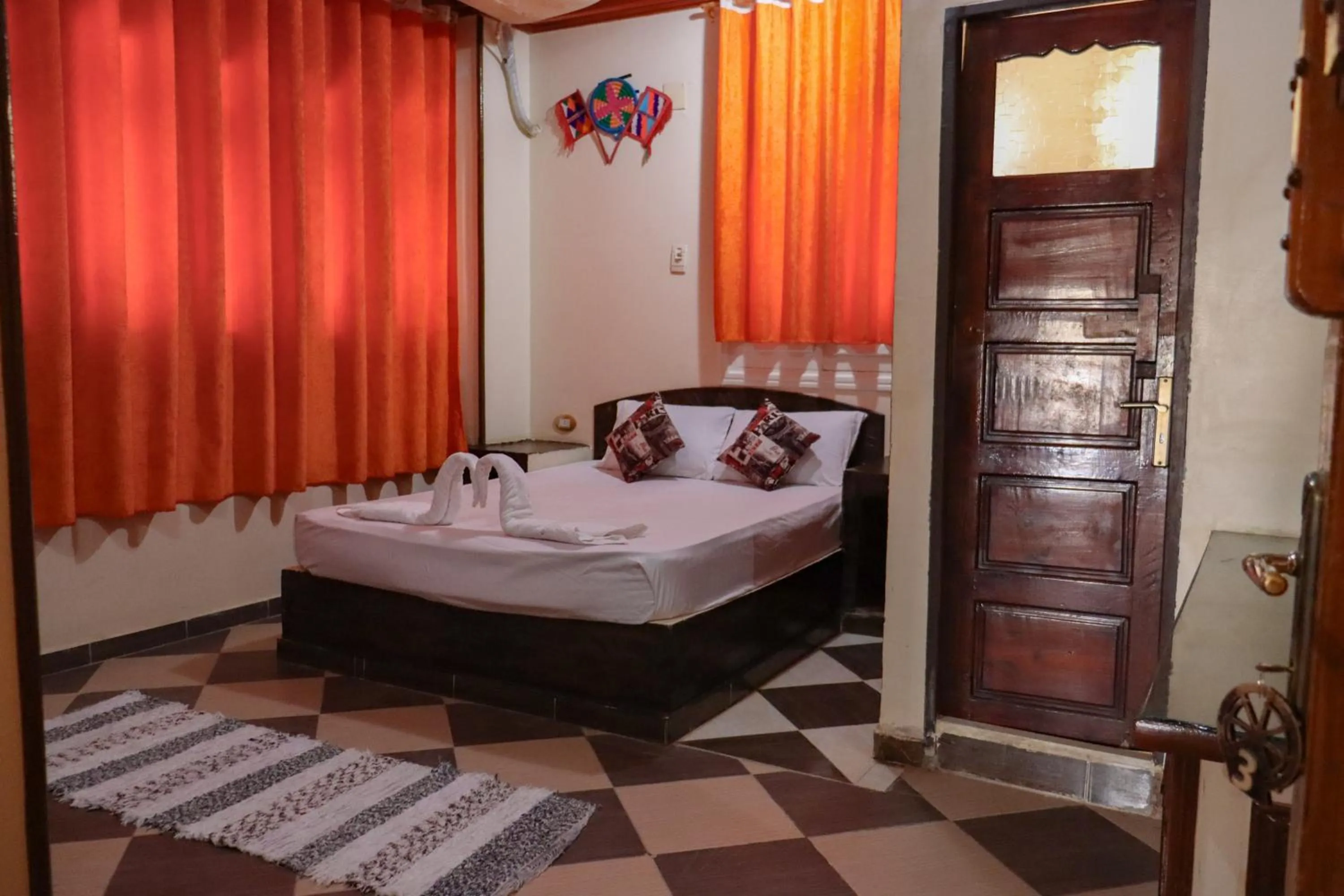 Photo of the whole room, Bed in Nubian Kulih house