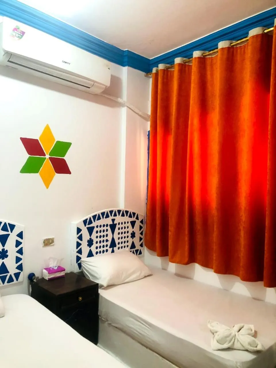 air conditioner, Bed in Nubian Kulih house