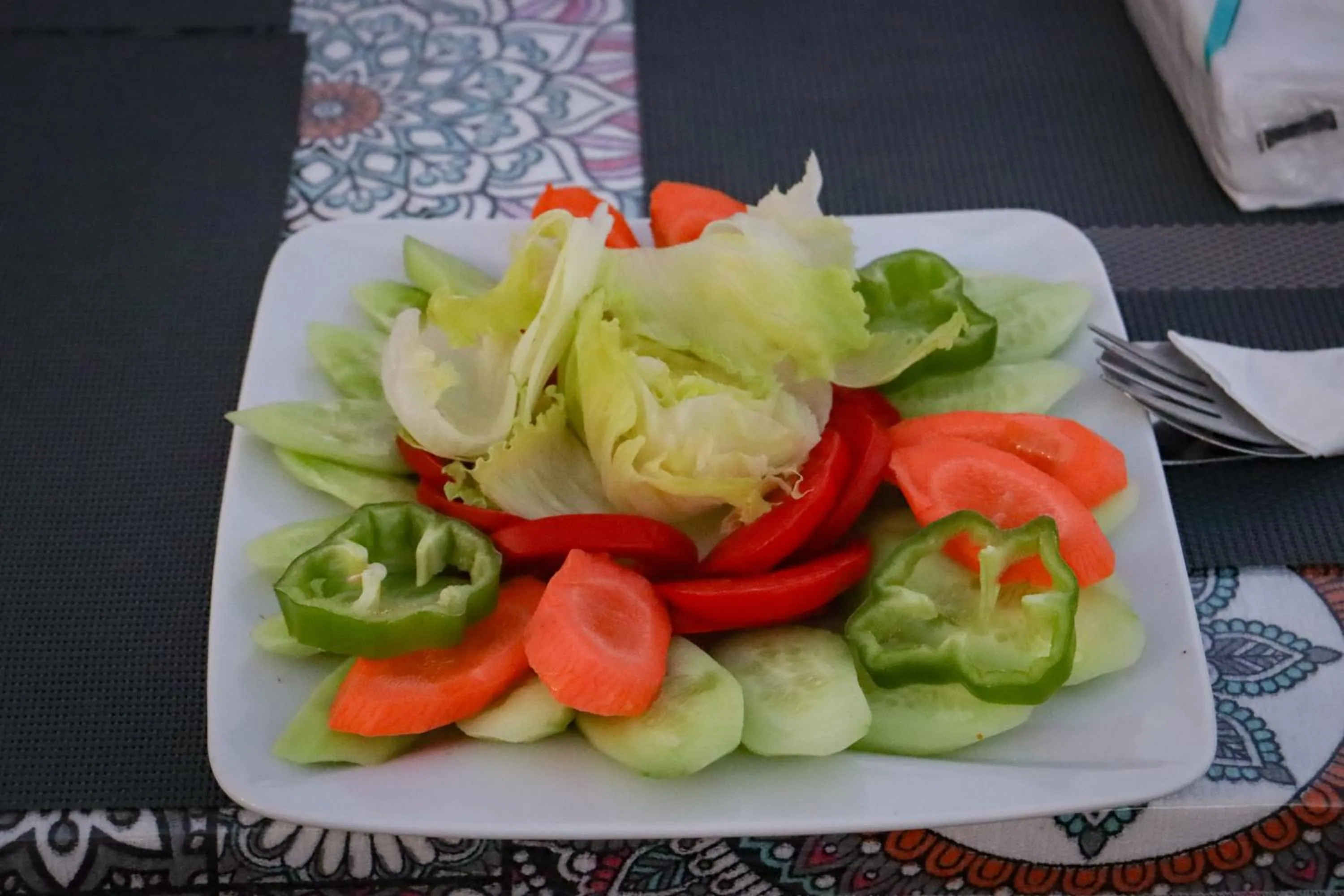 Food in Nubian Kulih house