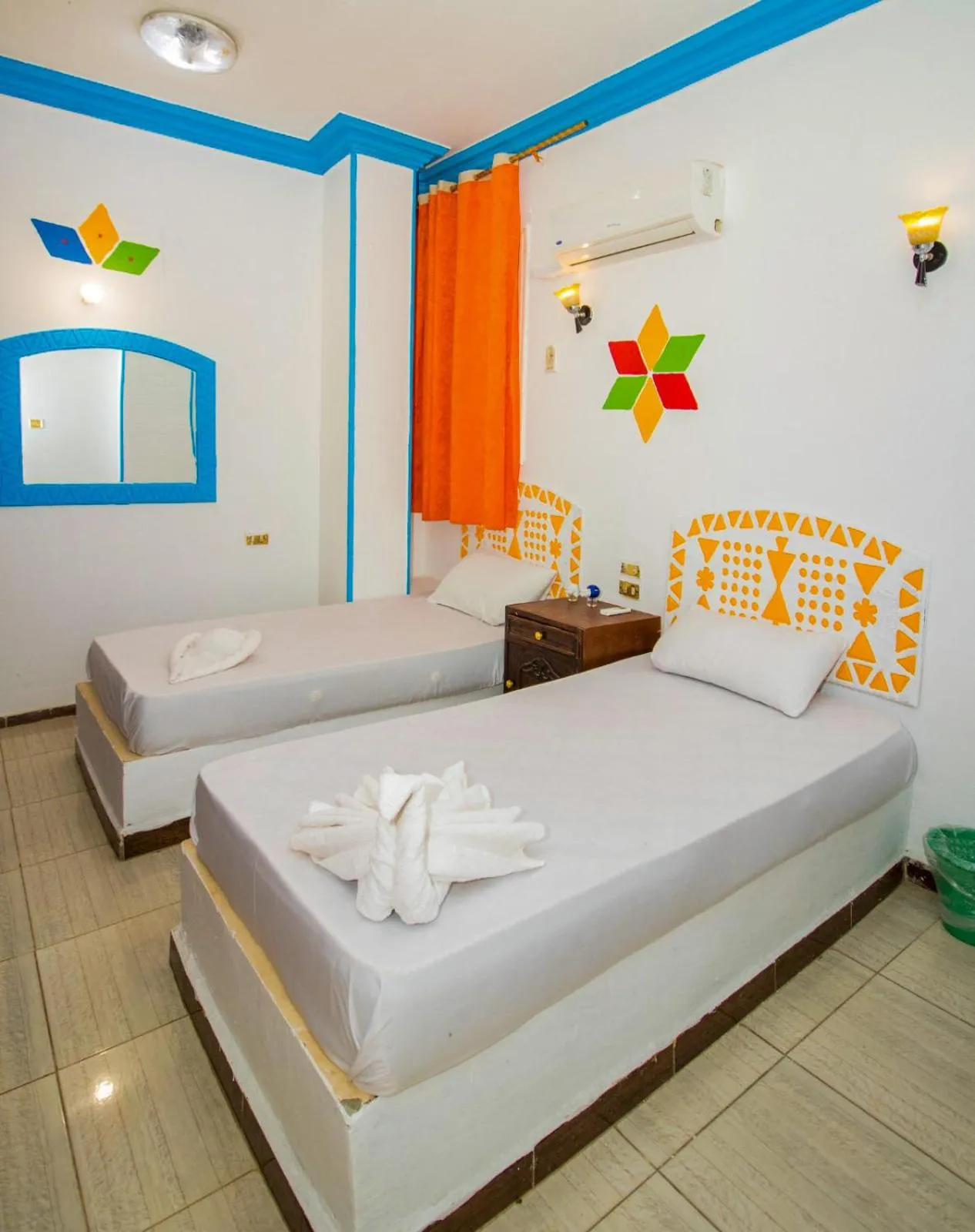 Bed in Nubian Kulih house