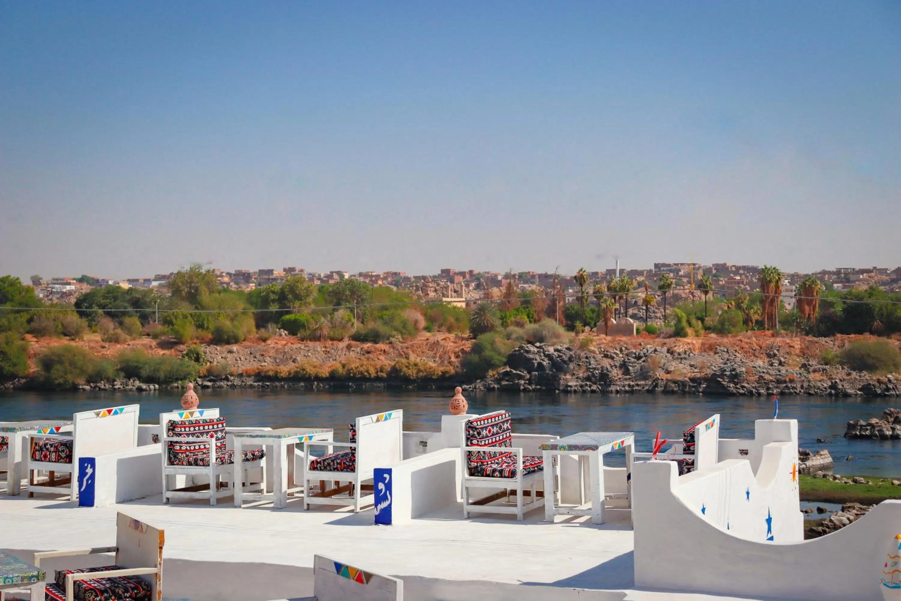 Natural landscape in Nubian Kulih house