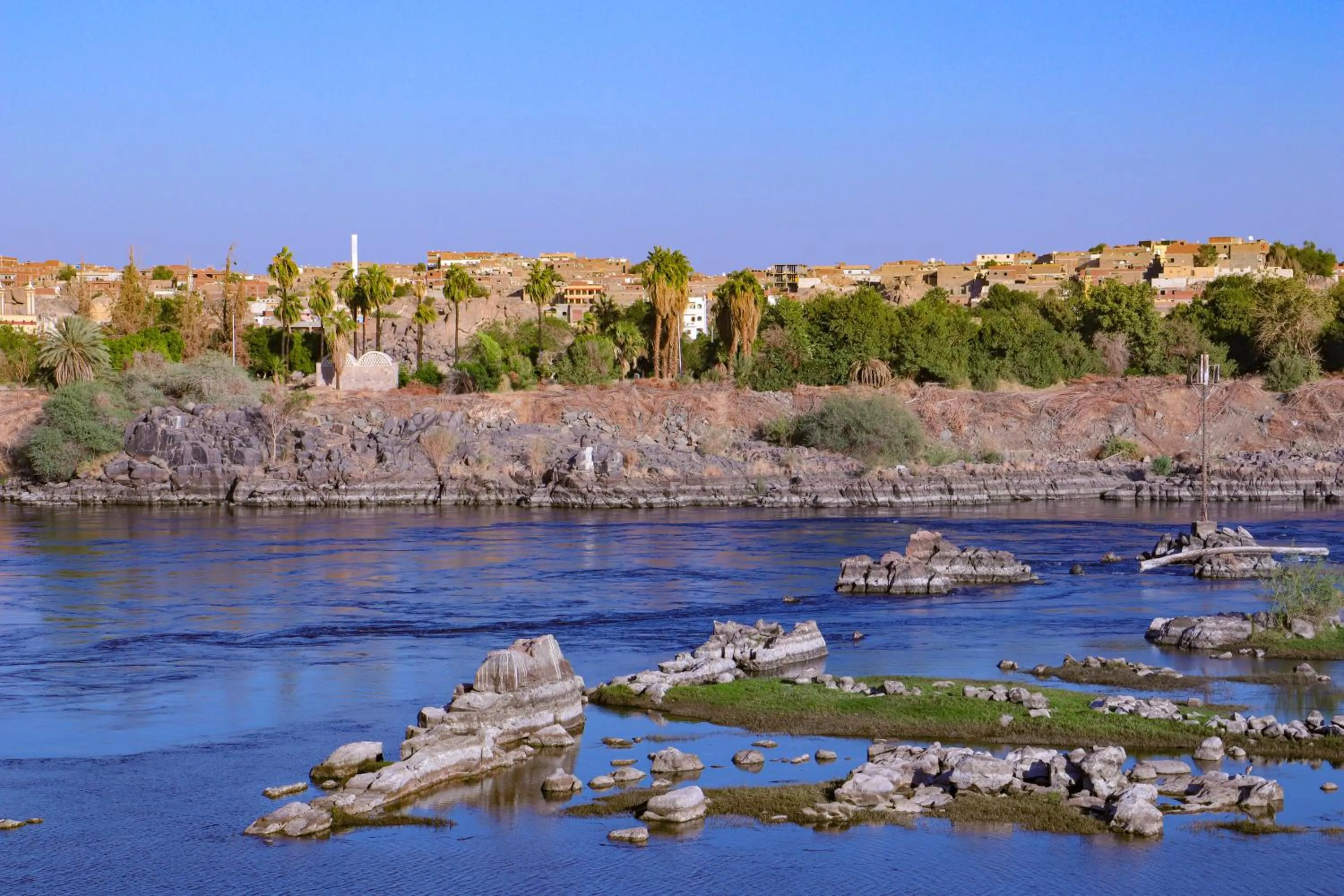 Natural landscape in Nubian Kulih house