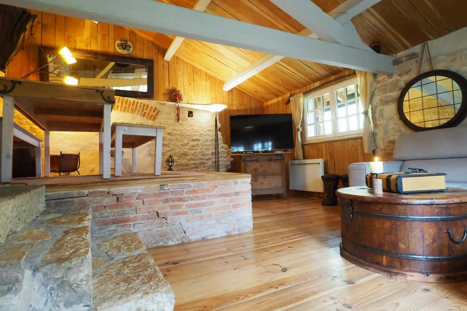 Living room in LE DOMAINE DU SENS