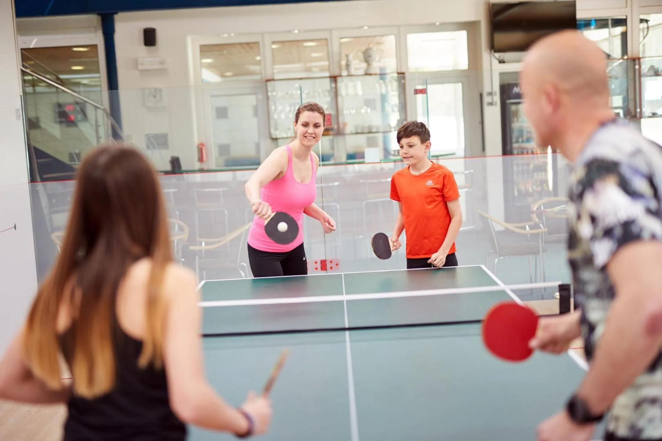 Table tennis in Hotel Horizont