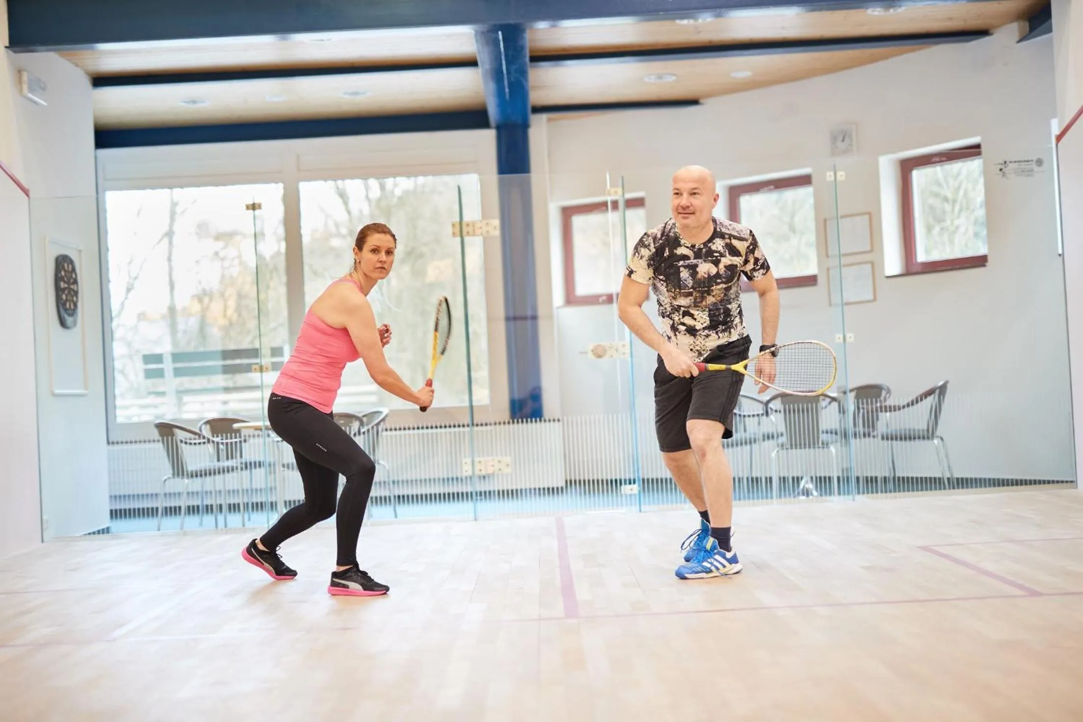 Squash in Hotel Horizont