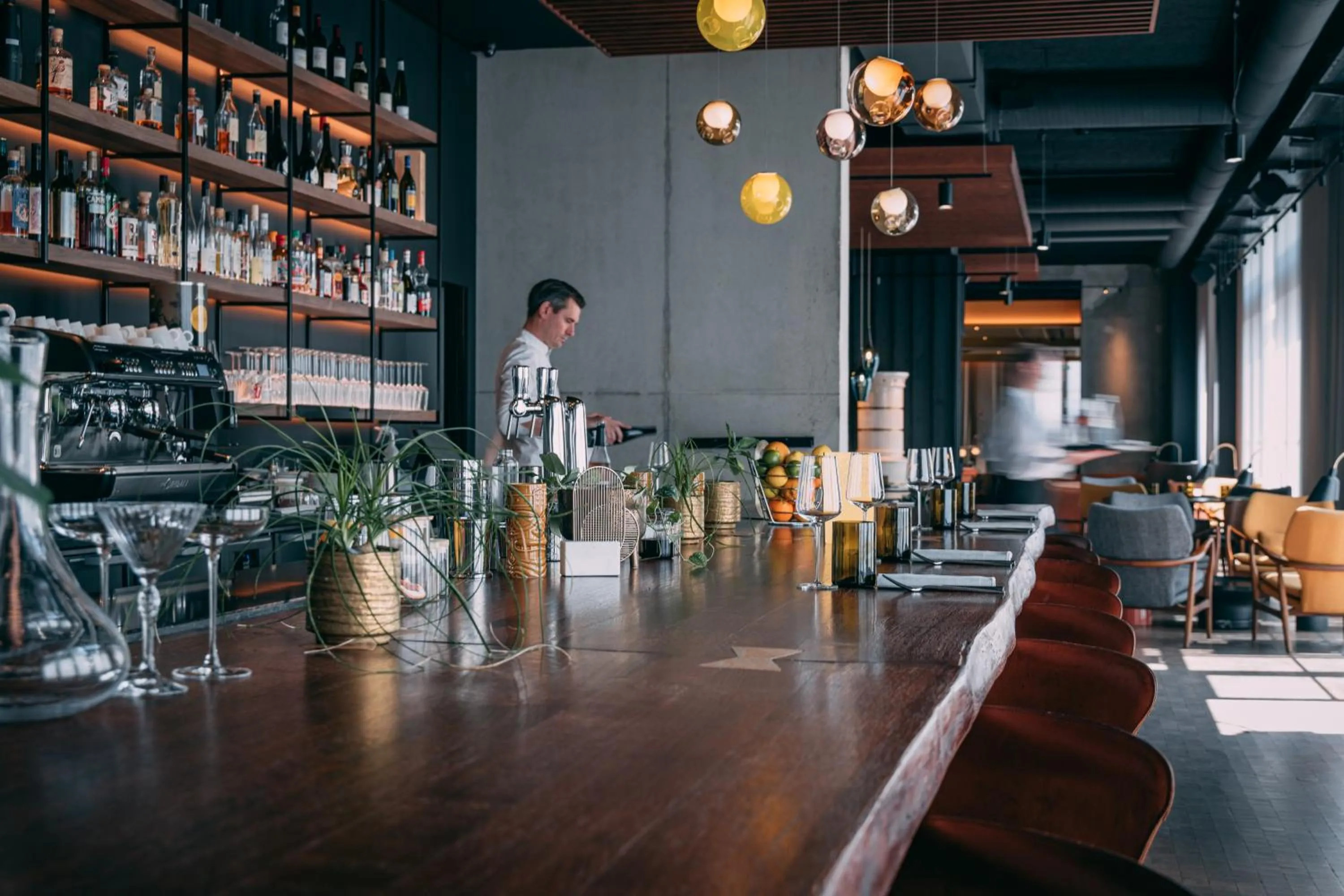 Lounge or bar in Hôtel LÉONOR the place to live