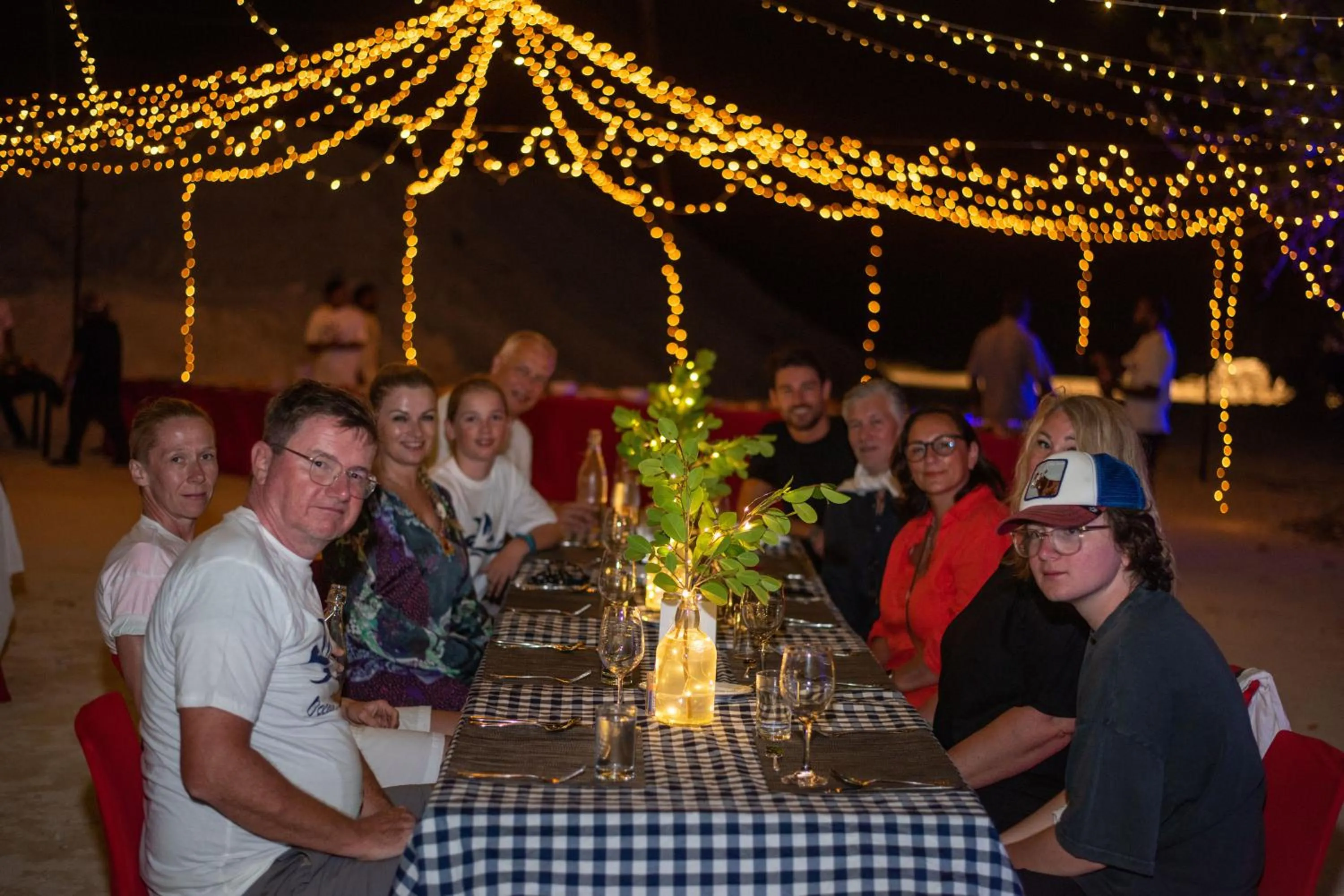 group of guests in Ocean Lilly Inn