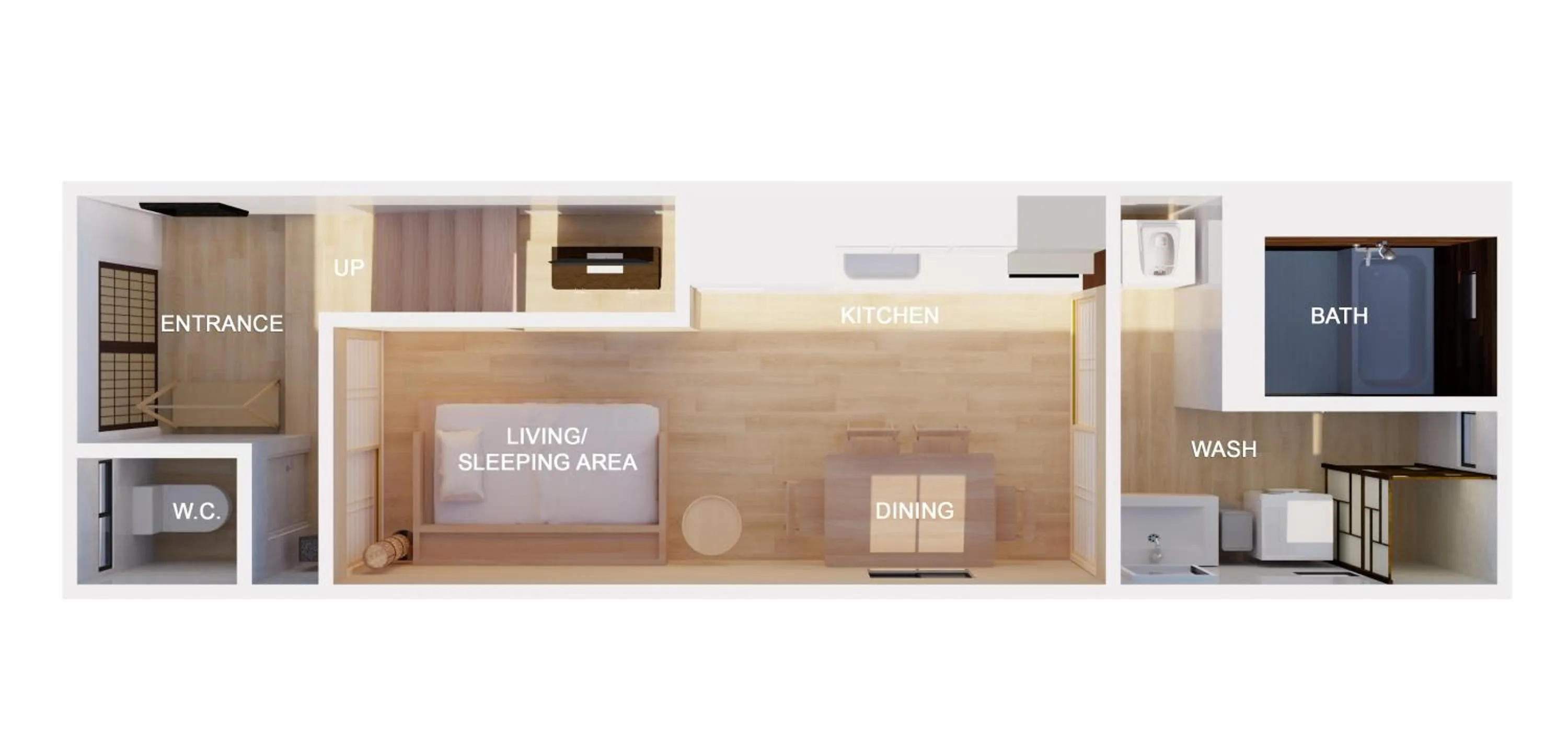 Floor plan in Shiki Homes IKKO 10