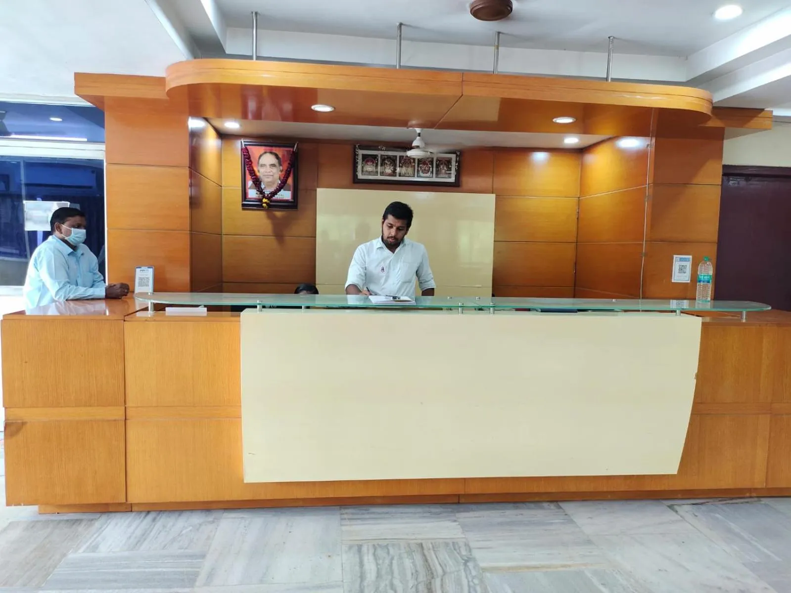 Staff in Hotel Geetha International