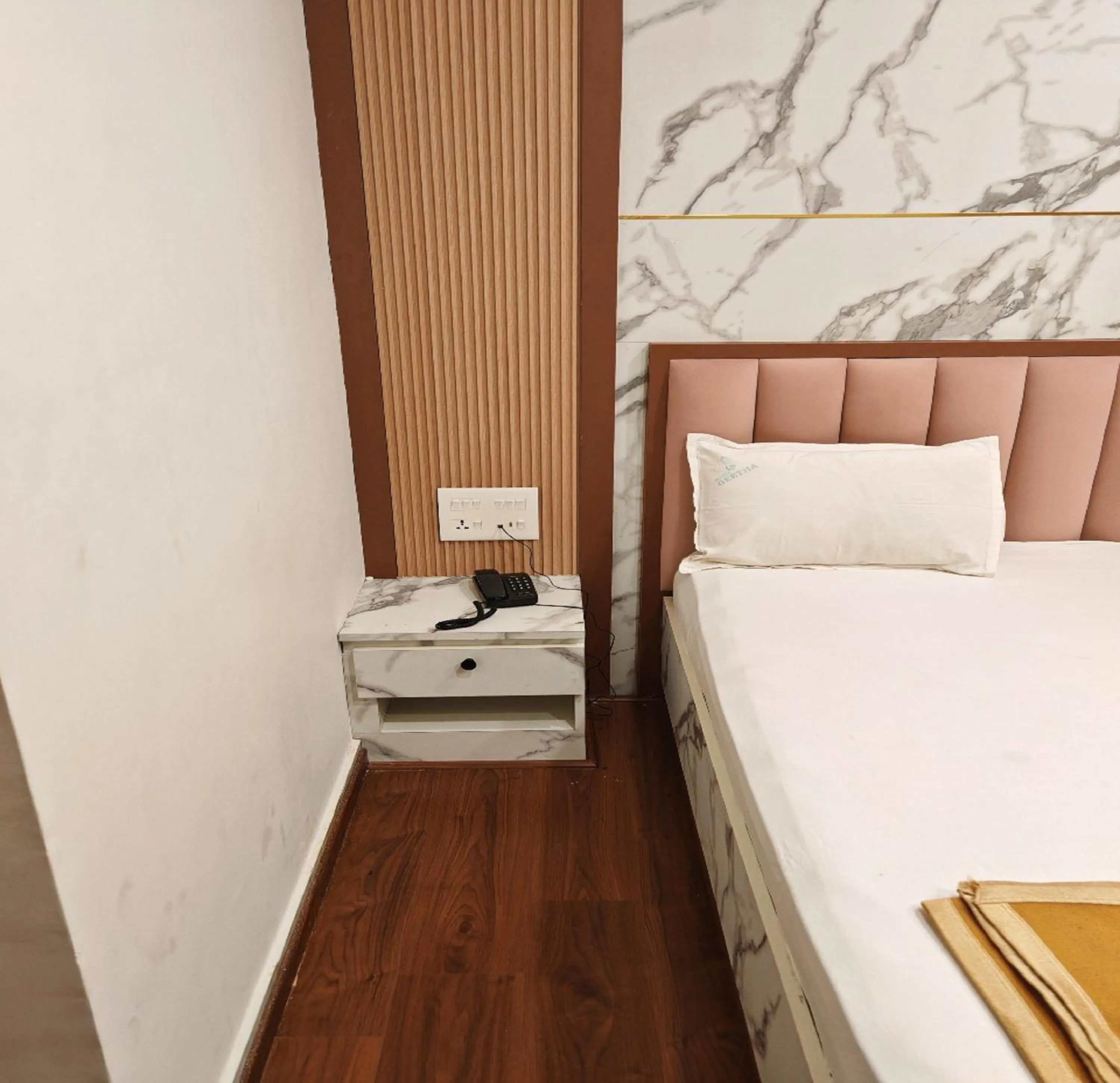 Bedroom, Bed in Hotel Geetha International