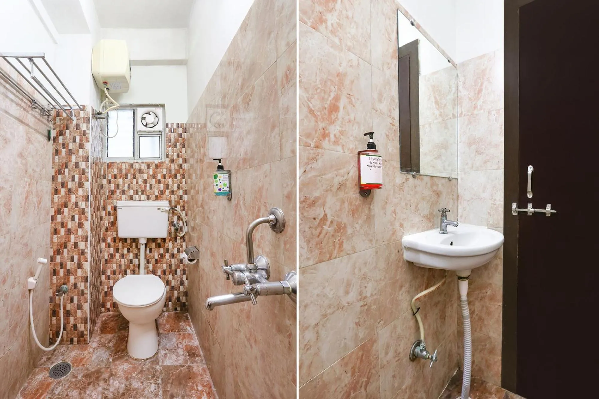 Bathroom in FabHotel Blue Dawn - Gachibowli - Nr ISB