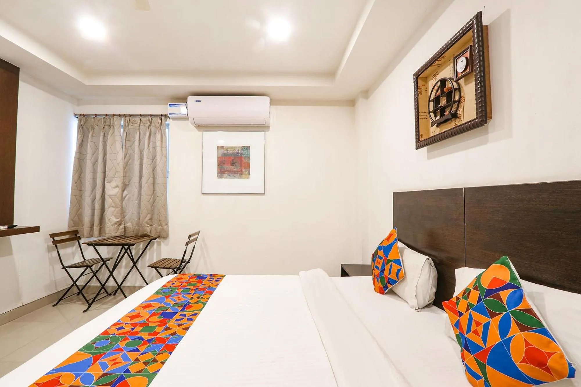 Bed in FabHotel Blue Dawn - Gachibowli - Nr ISB