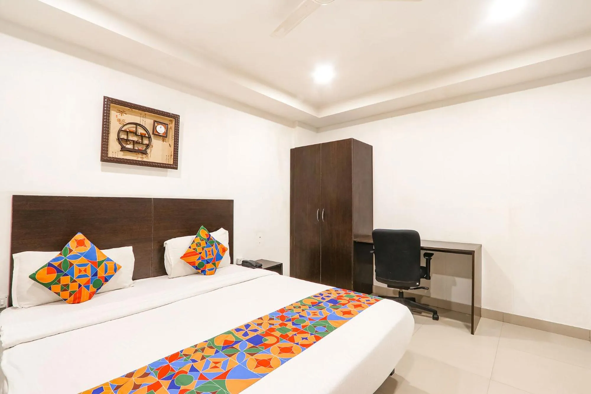 Bed in FabHotel Blue Dawn - Gachibowli - Nr ISB