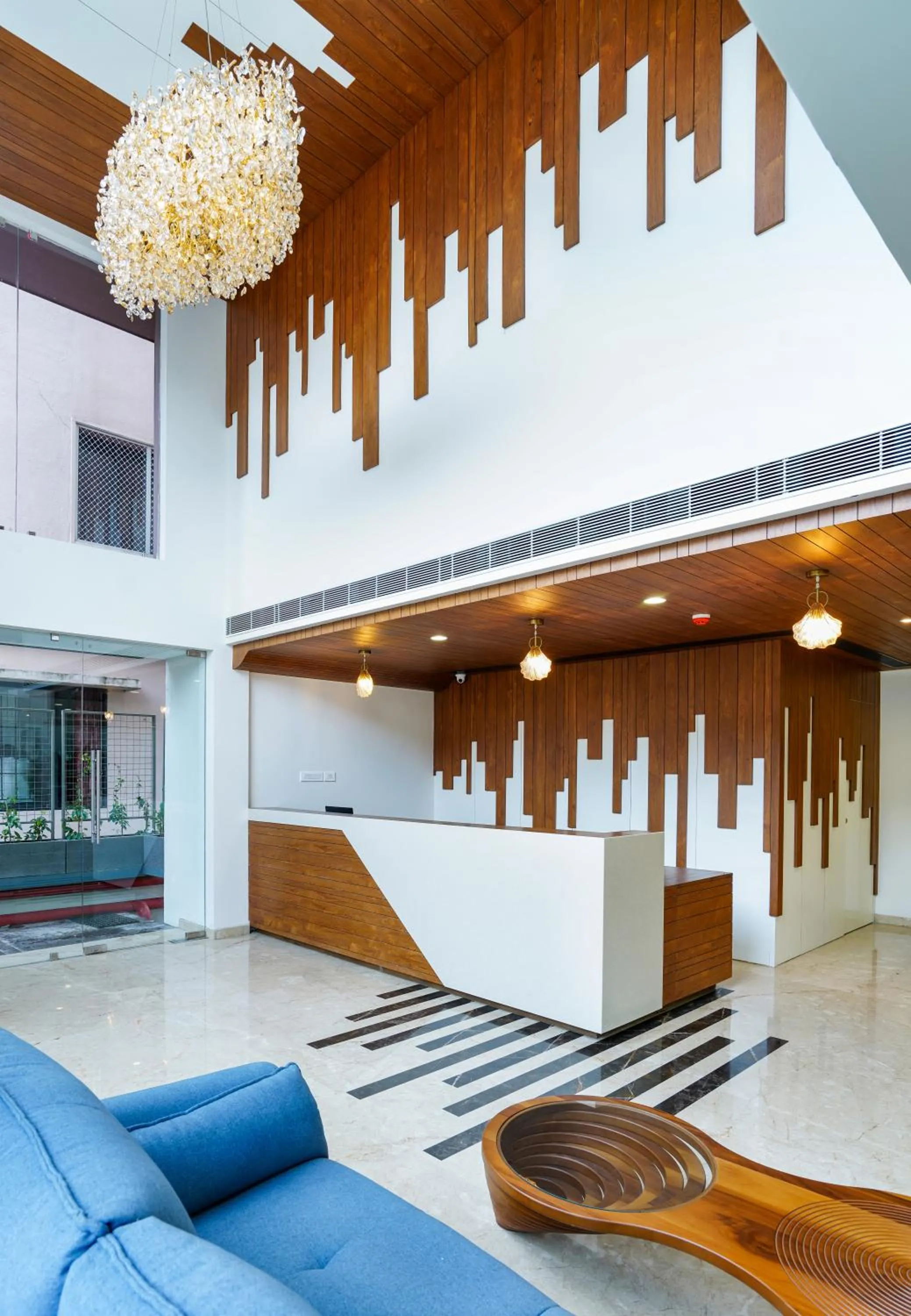 Lobby or reception in The Trios Hotel