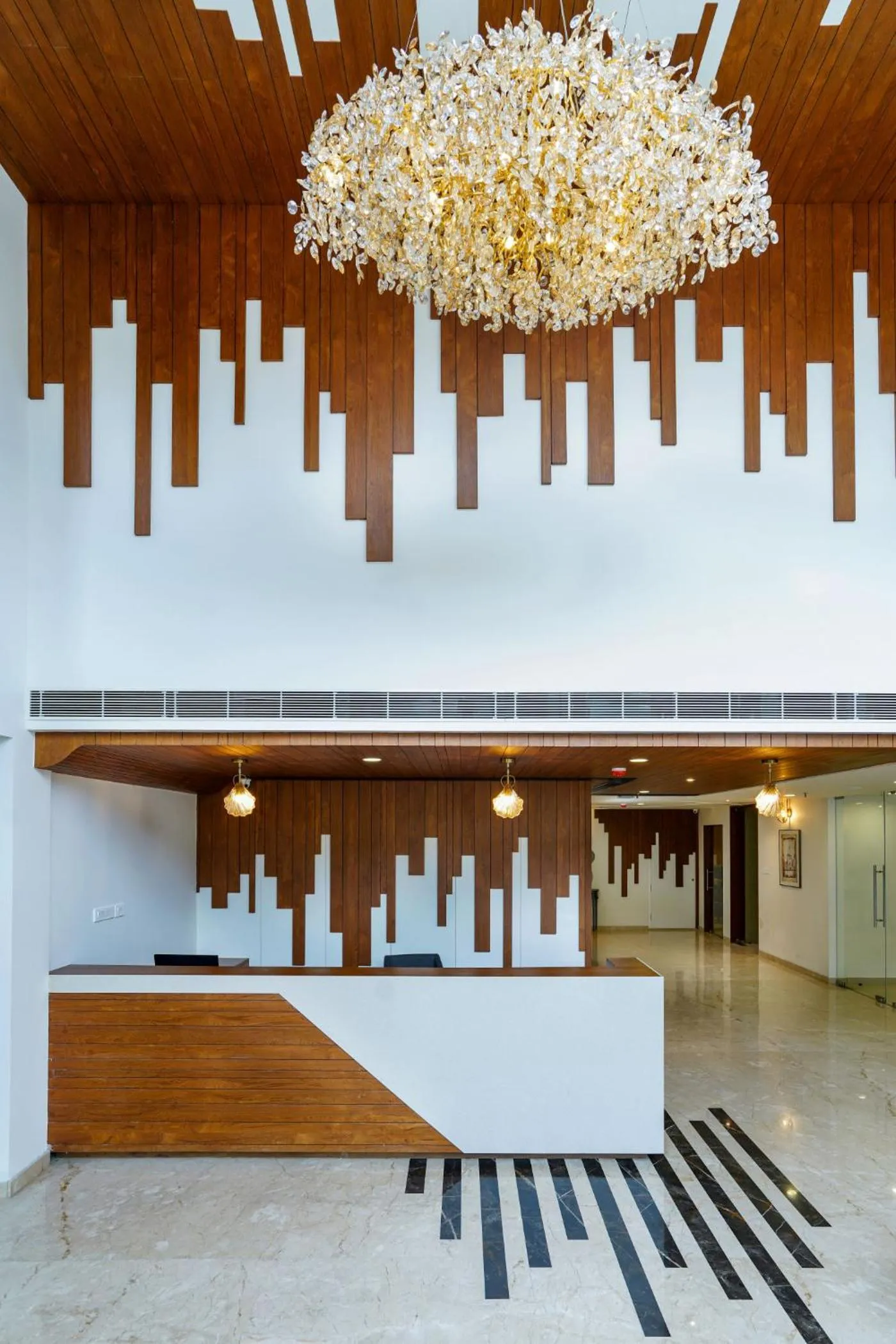 Lobby or reception in The Trios Hotel