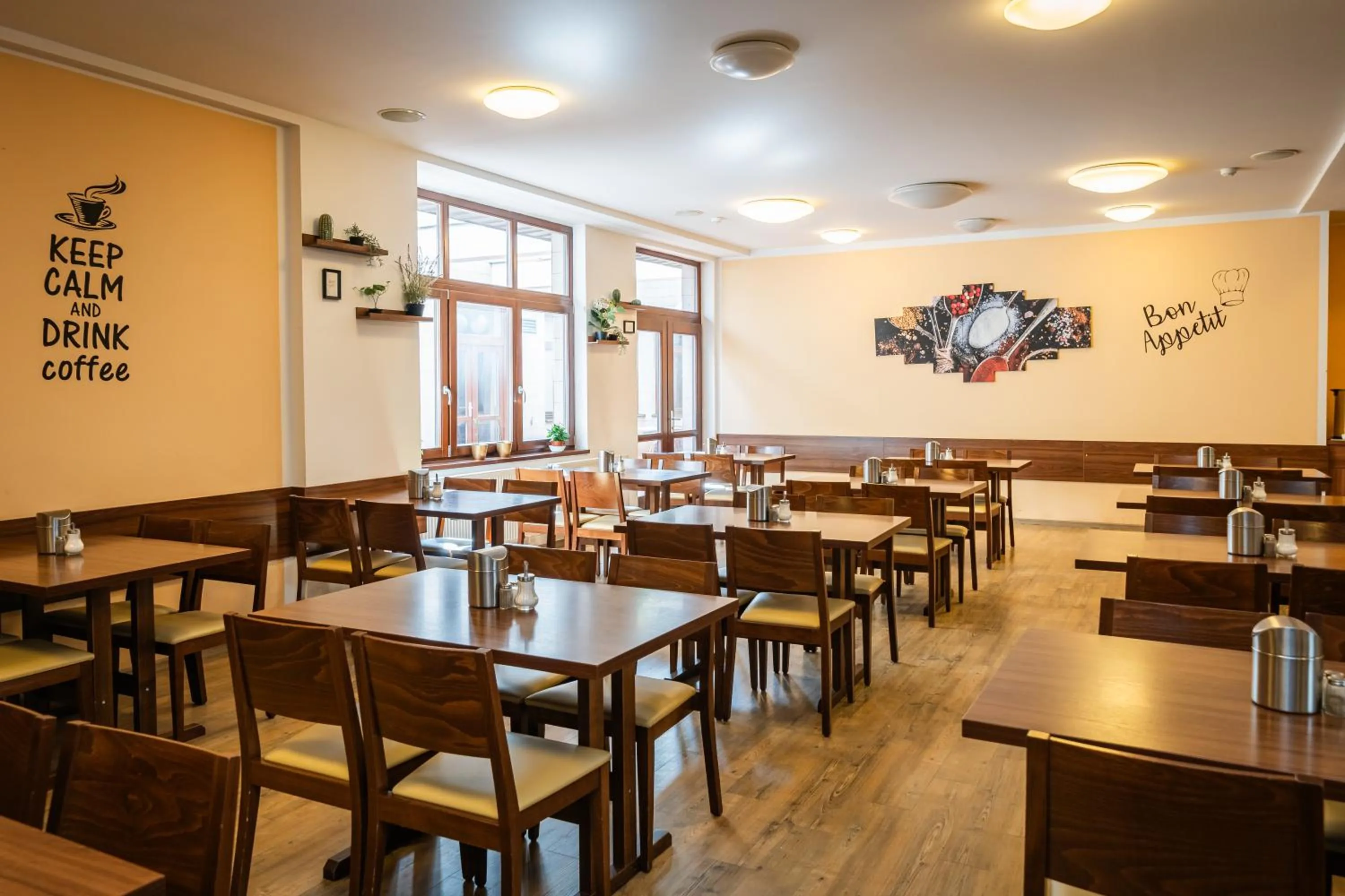 Breakfast in Hotel Globus