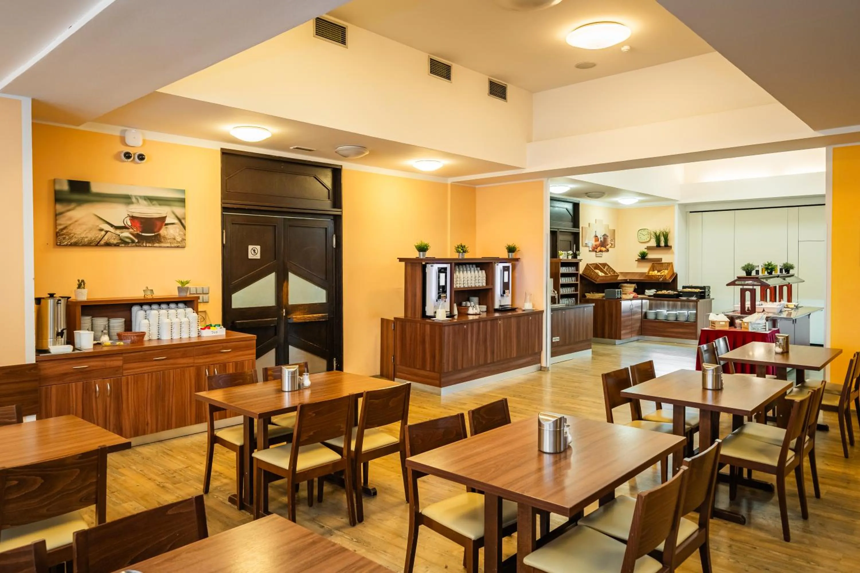 Breakfast in Hotel Globus