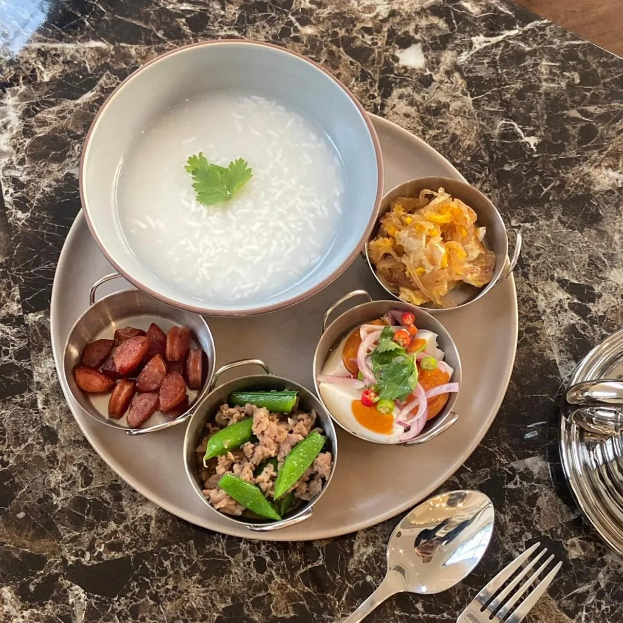 Asian breakfast in SureStay by Best Western Iconic Ari-Jatujak