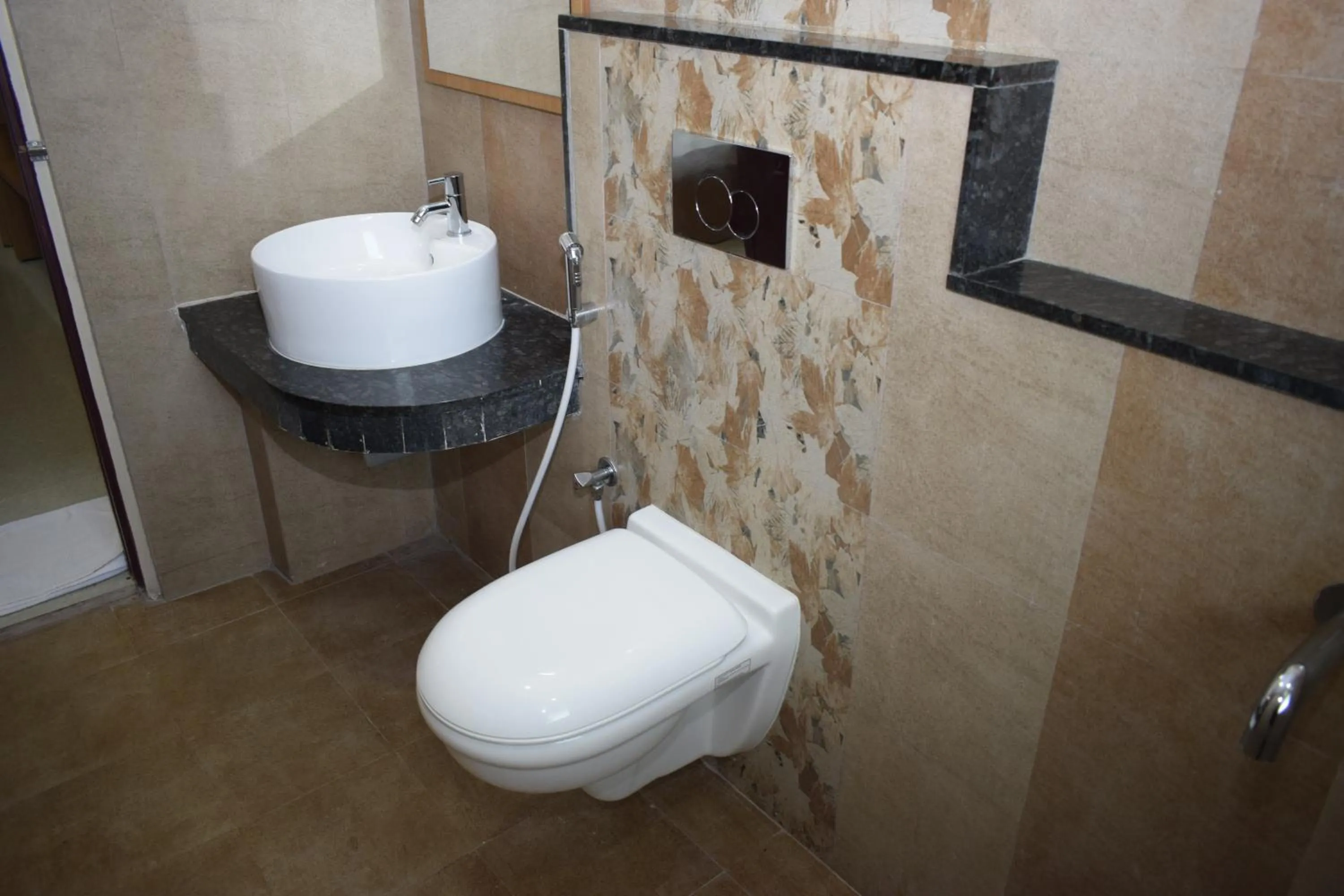 Bathroom in Hotel Vijay Krishna