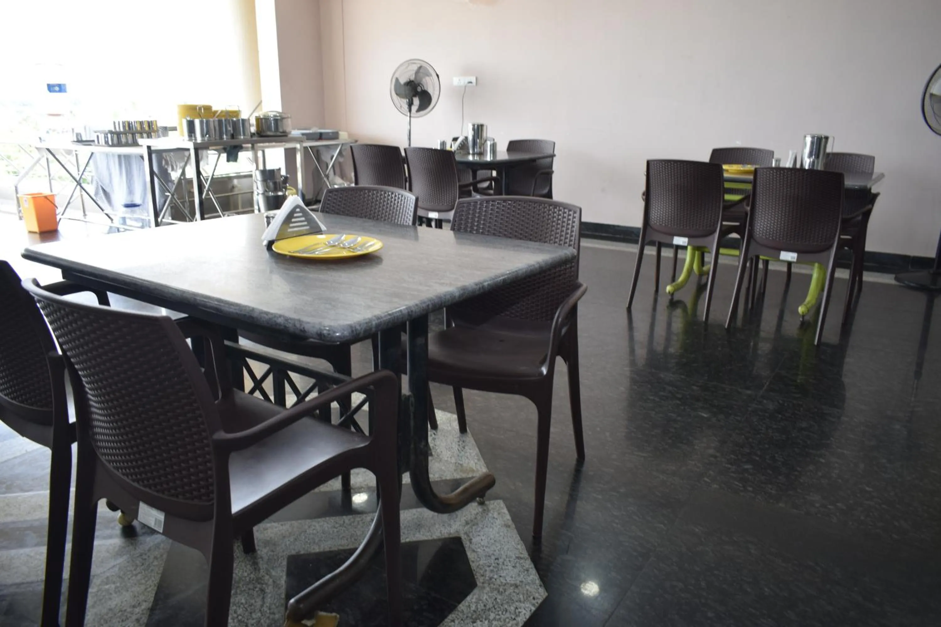 Dining area in Hotel Vijay Krishna