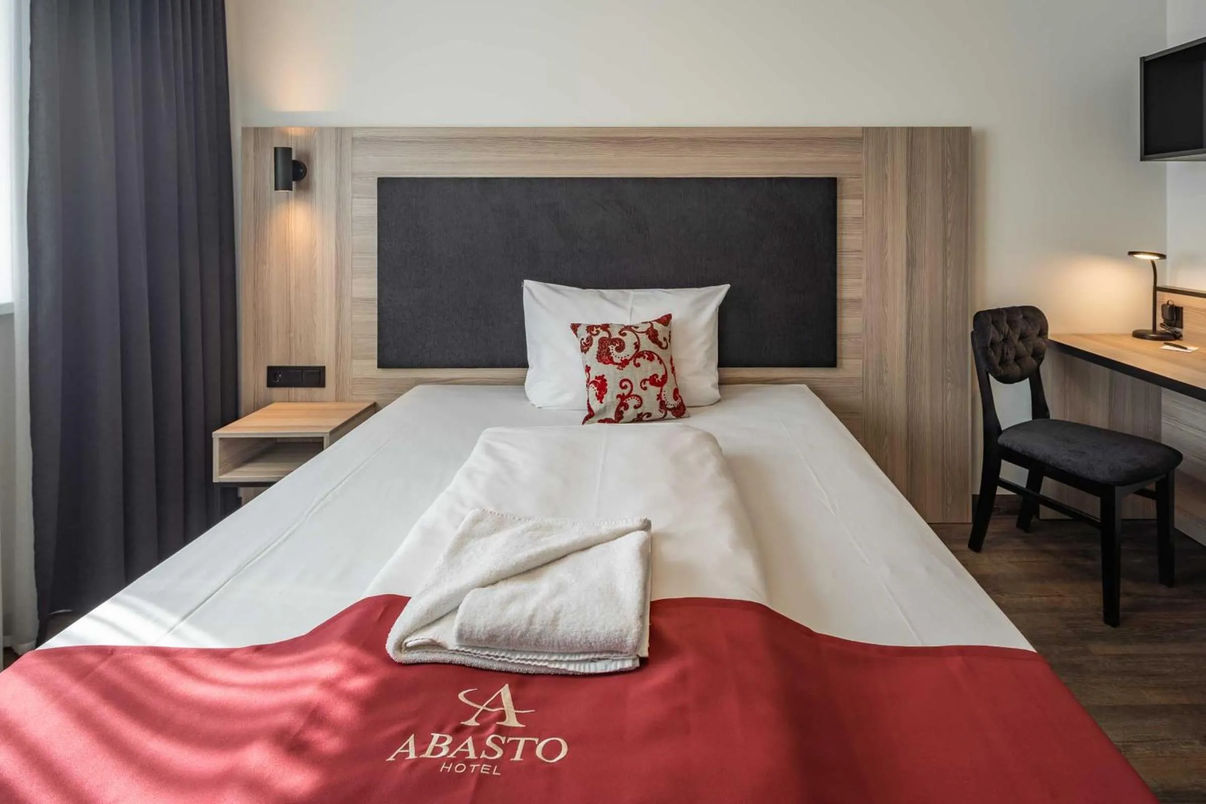 Bed in Abasto Hotel Dachau