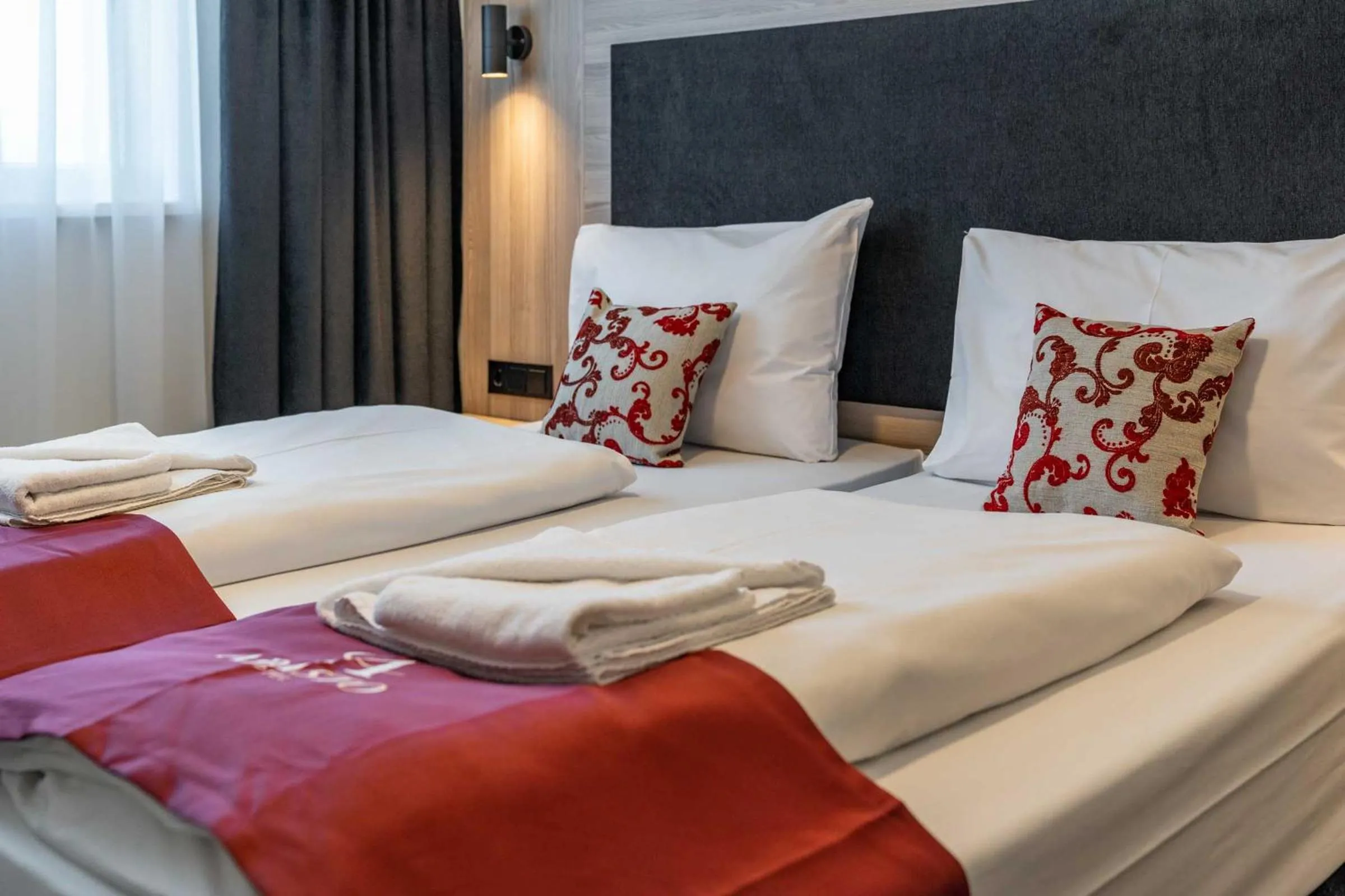 Bed in Abasto Hotel Dachau