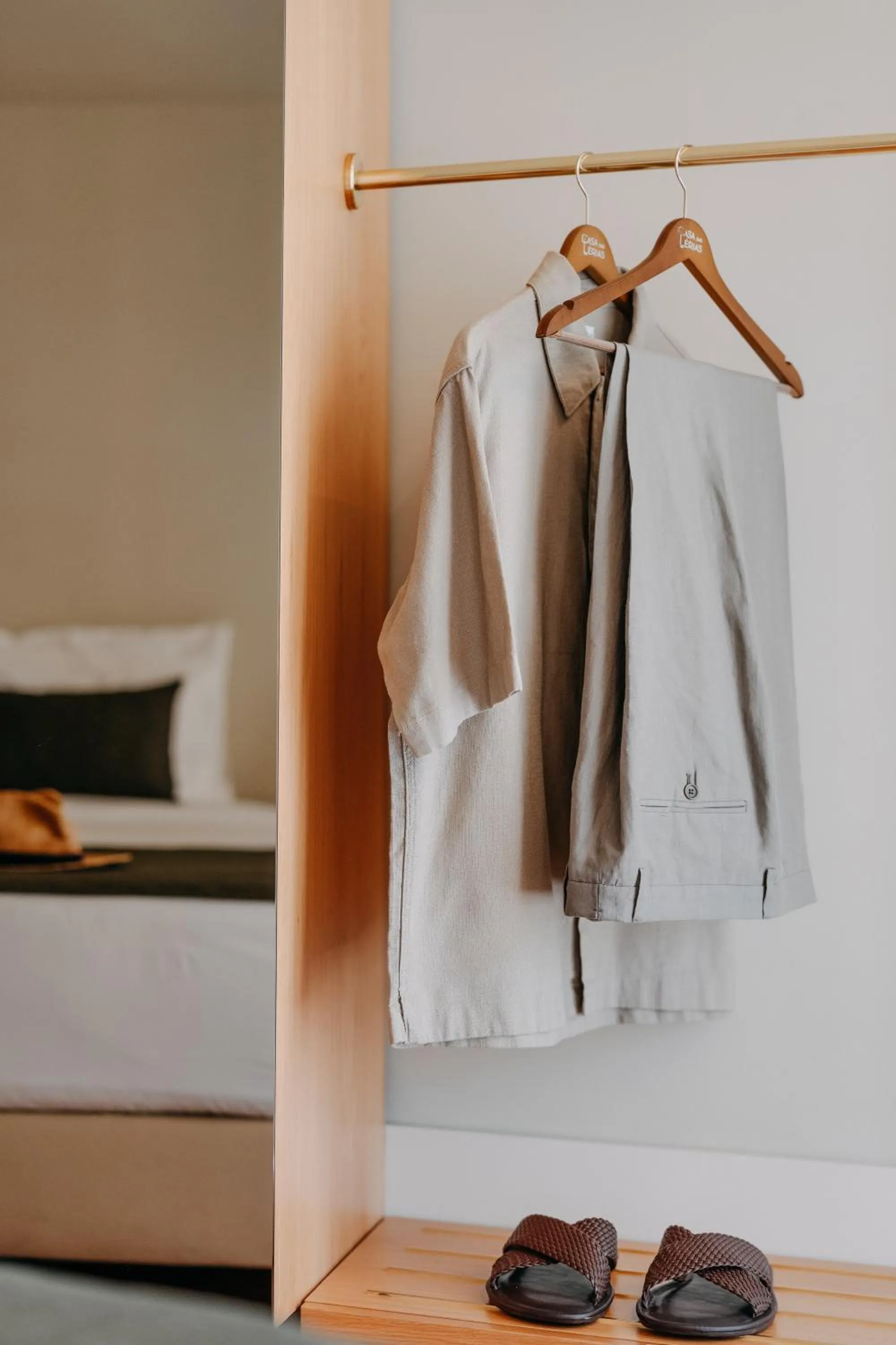 Decorative detail, Bed in Casa das Lérias
