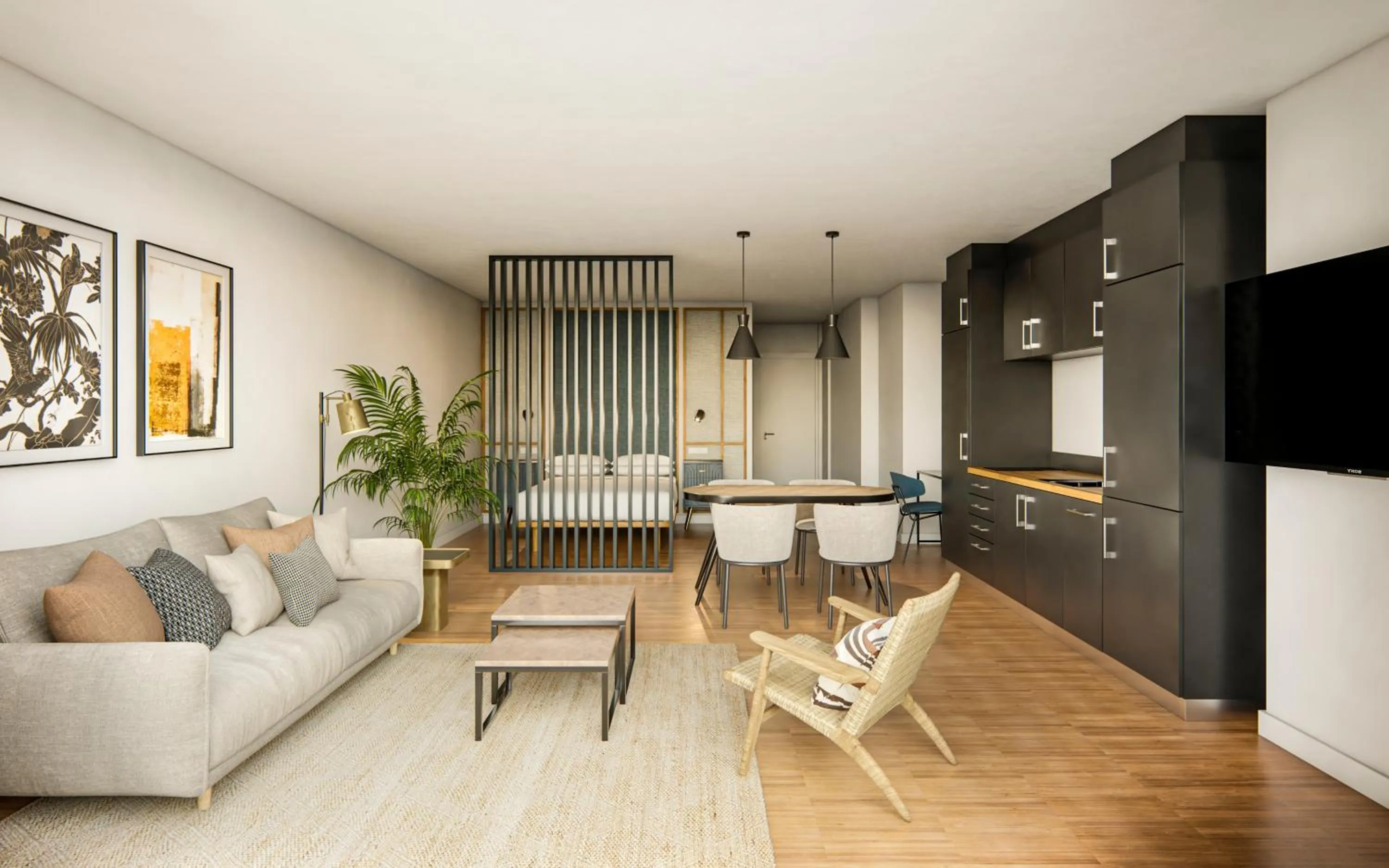 Living room in I Loft Santiago by Upper Luxury Housing