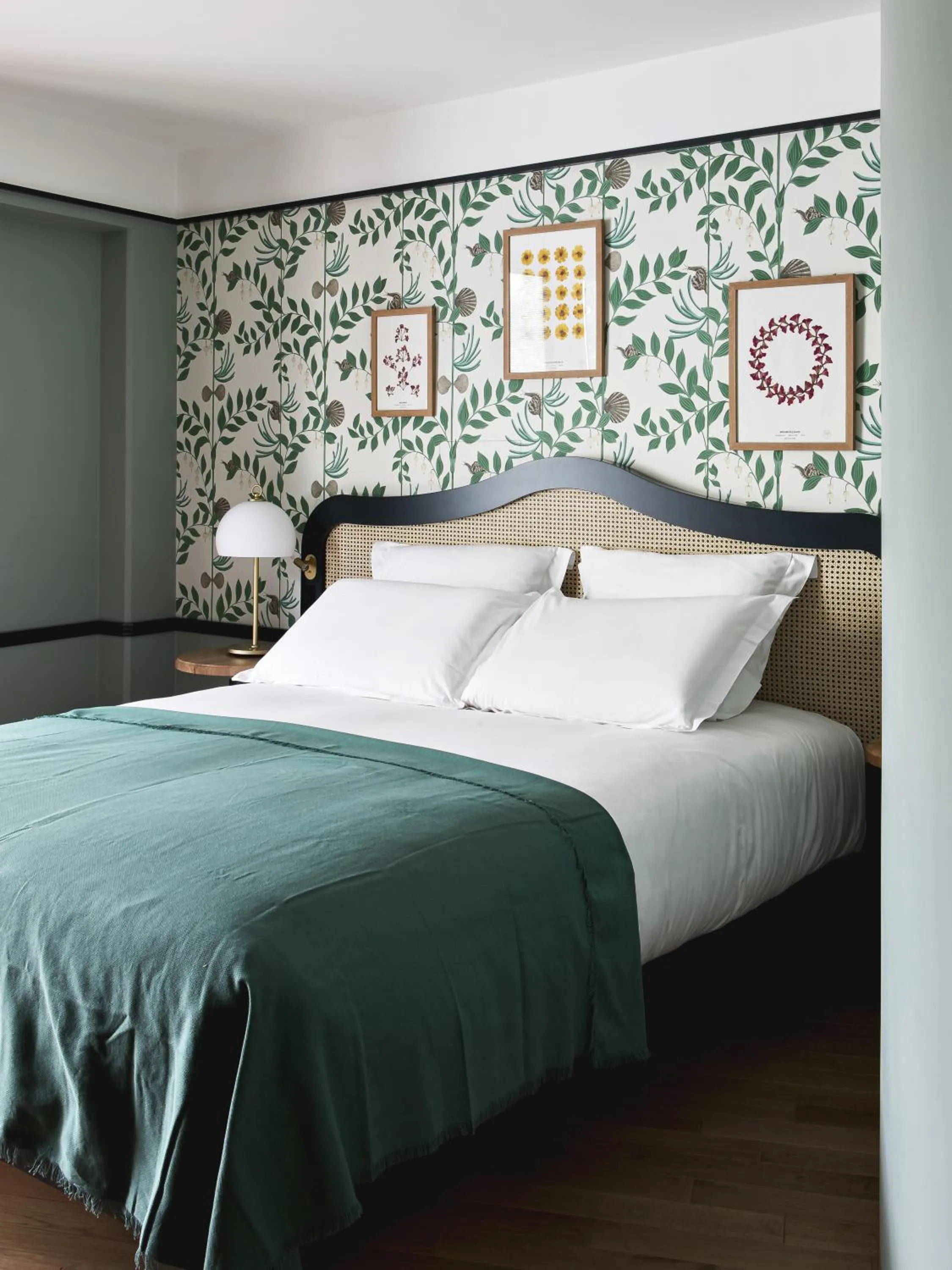 Bed in Hôtel Botaniste