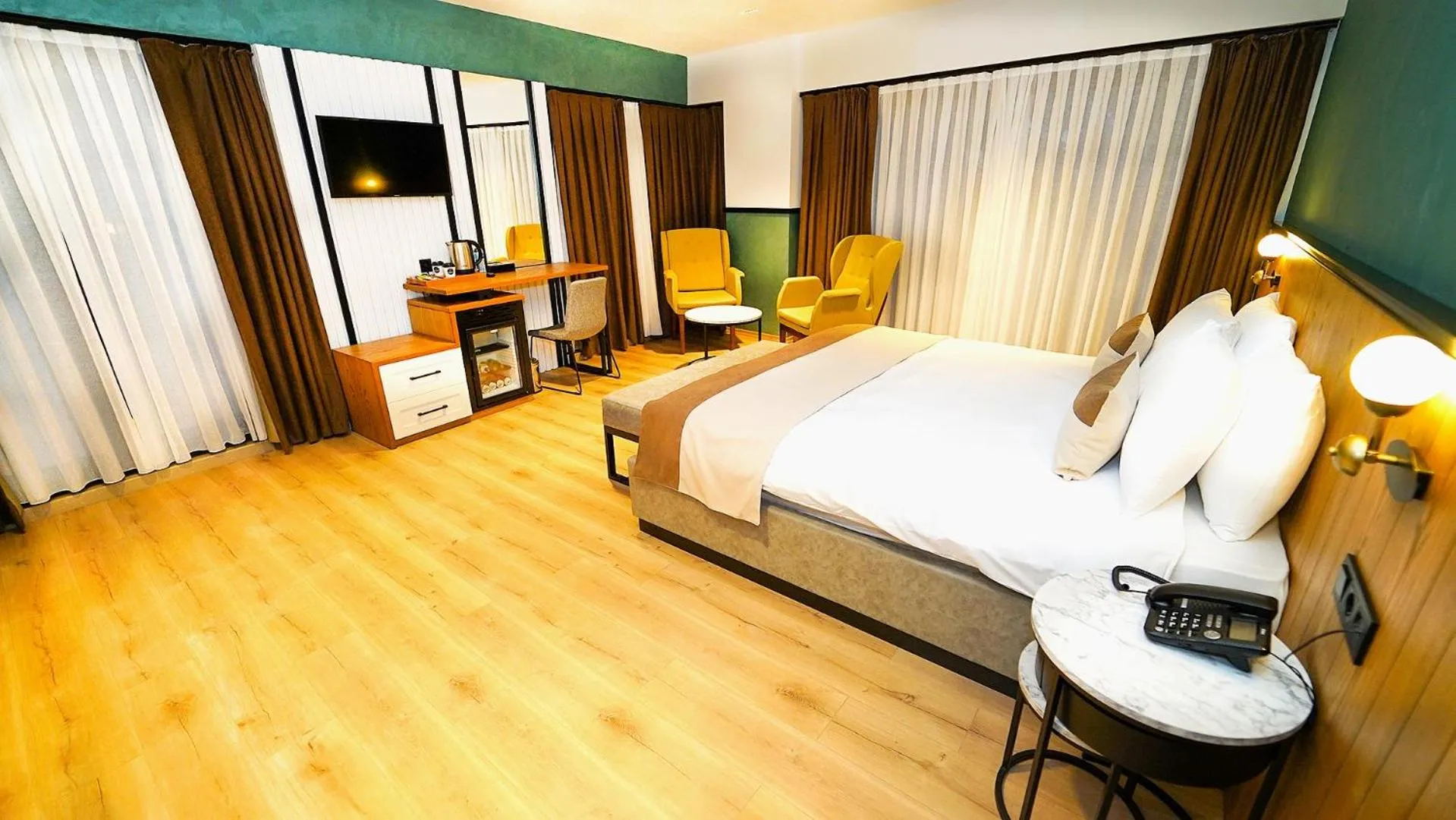 Bed in Fragments Hotel