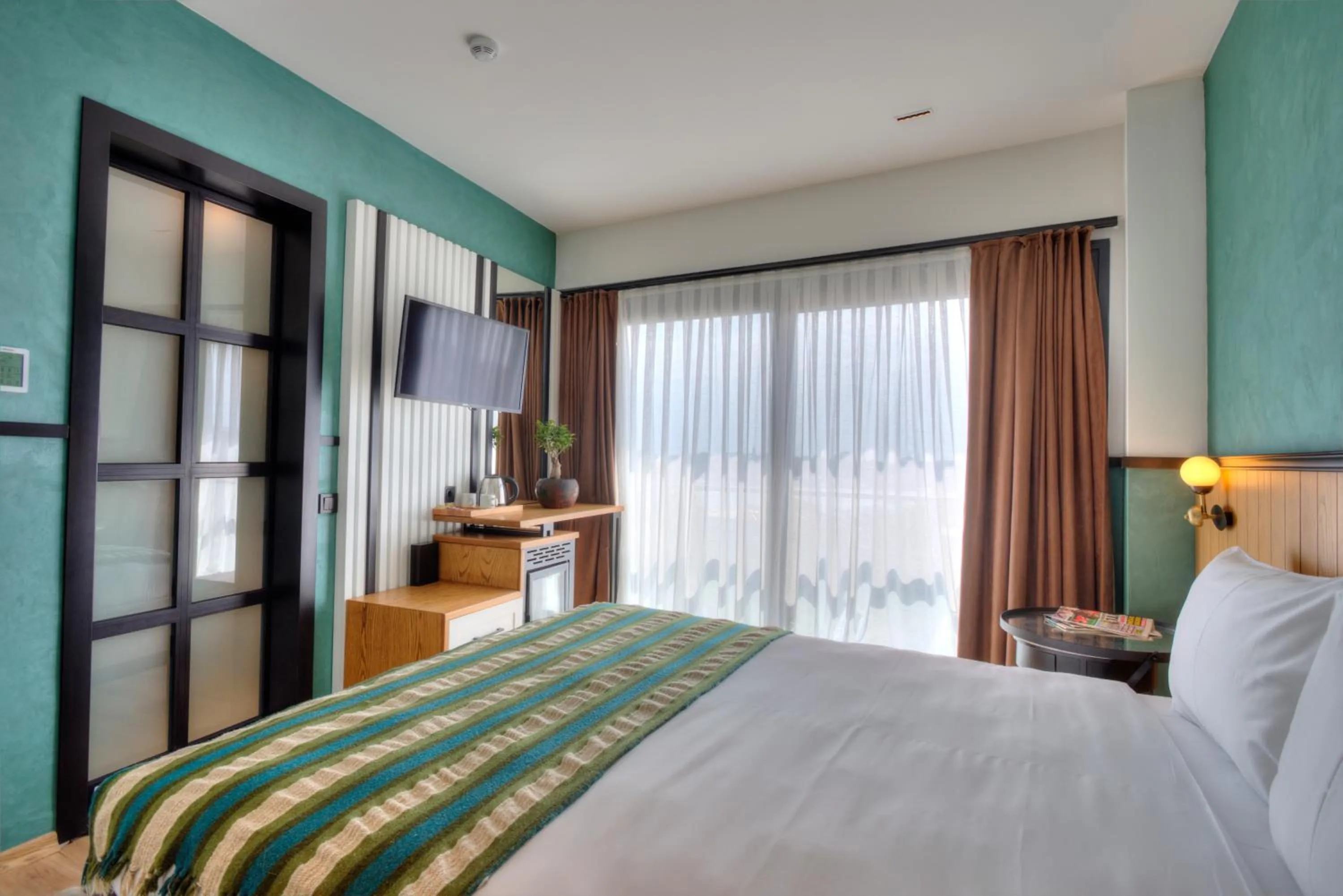 Bed in Fragments Hotel