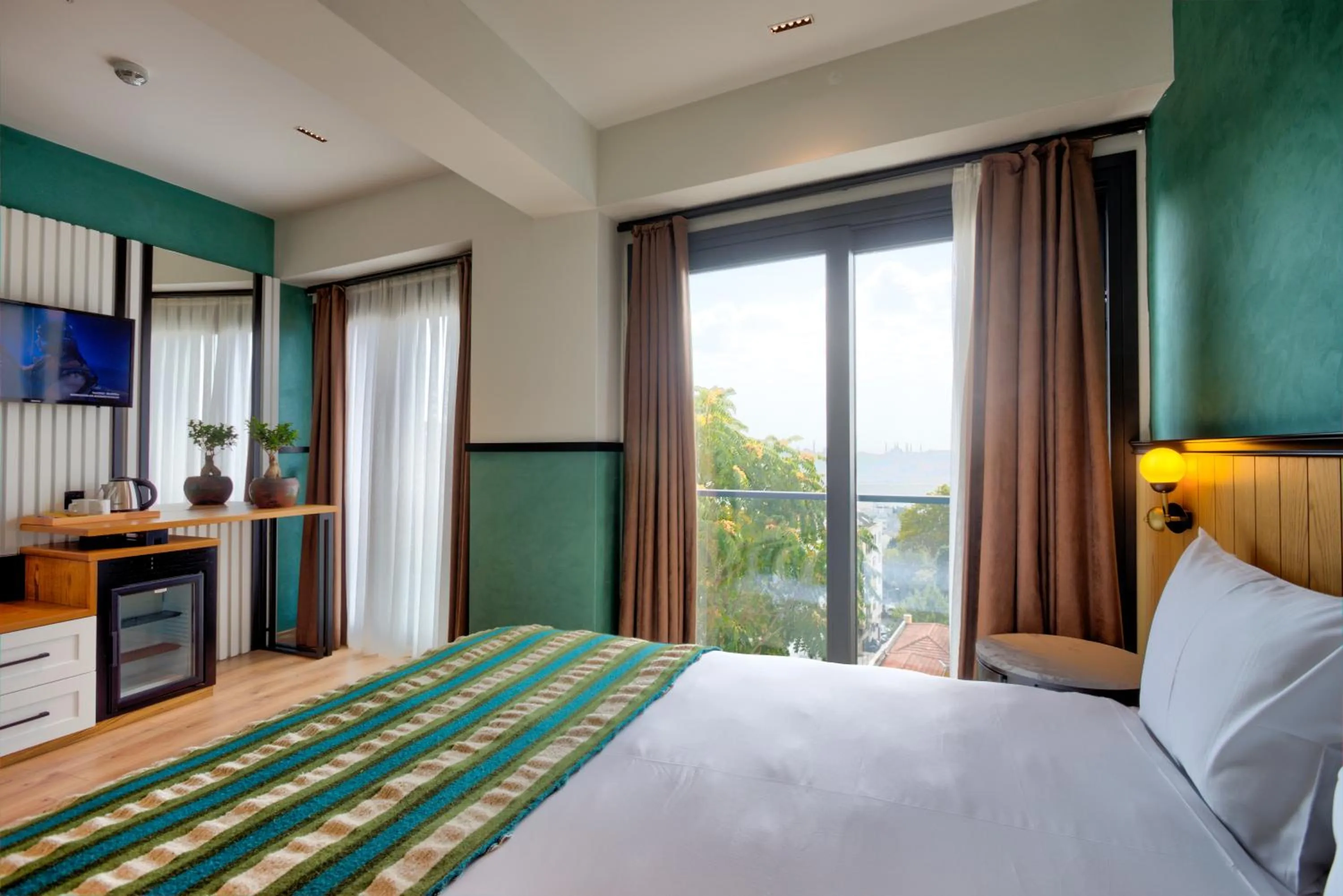 Bed in Fragments Hotel