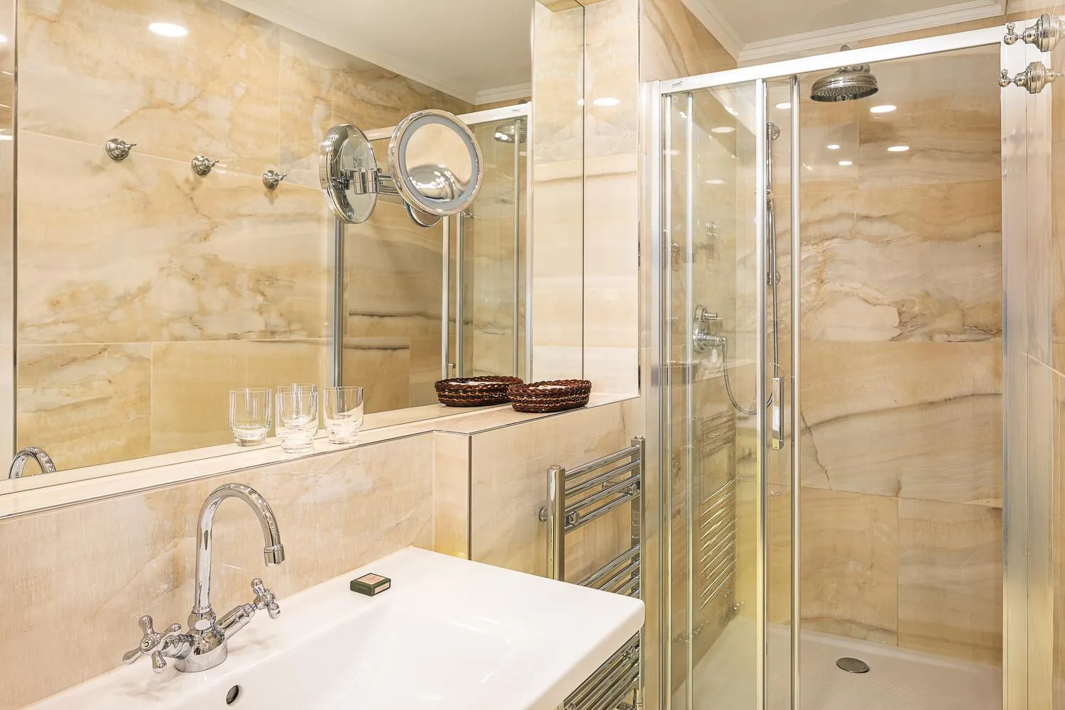 Shower in BHG Apartments Prague
