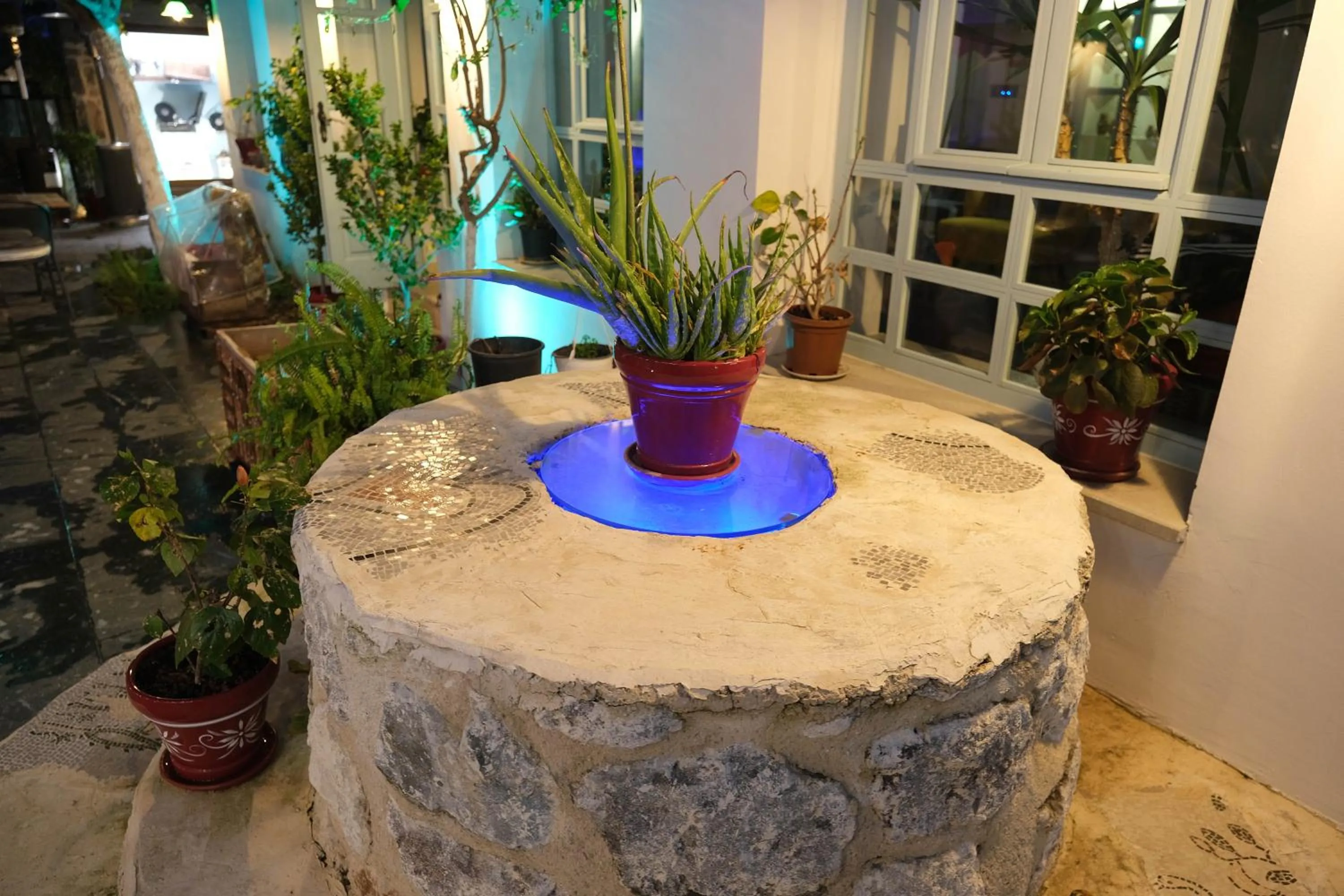 Inner courtyard view in Kocadon Hotel