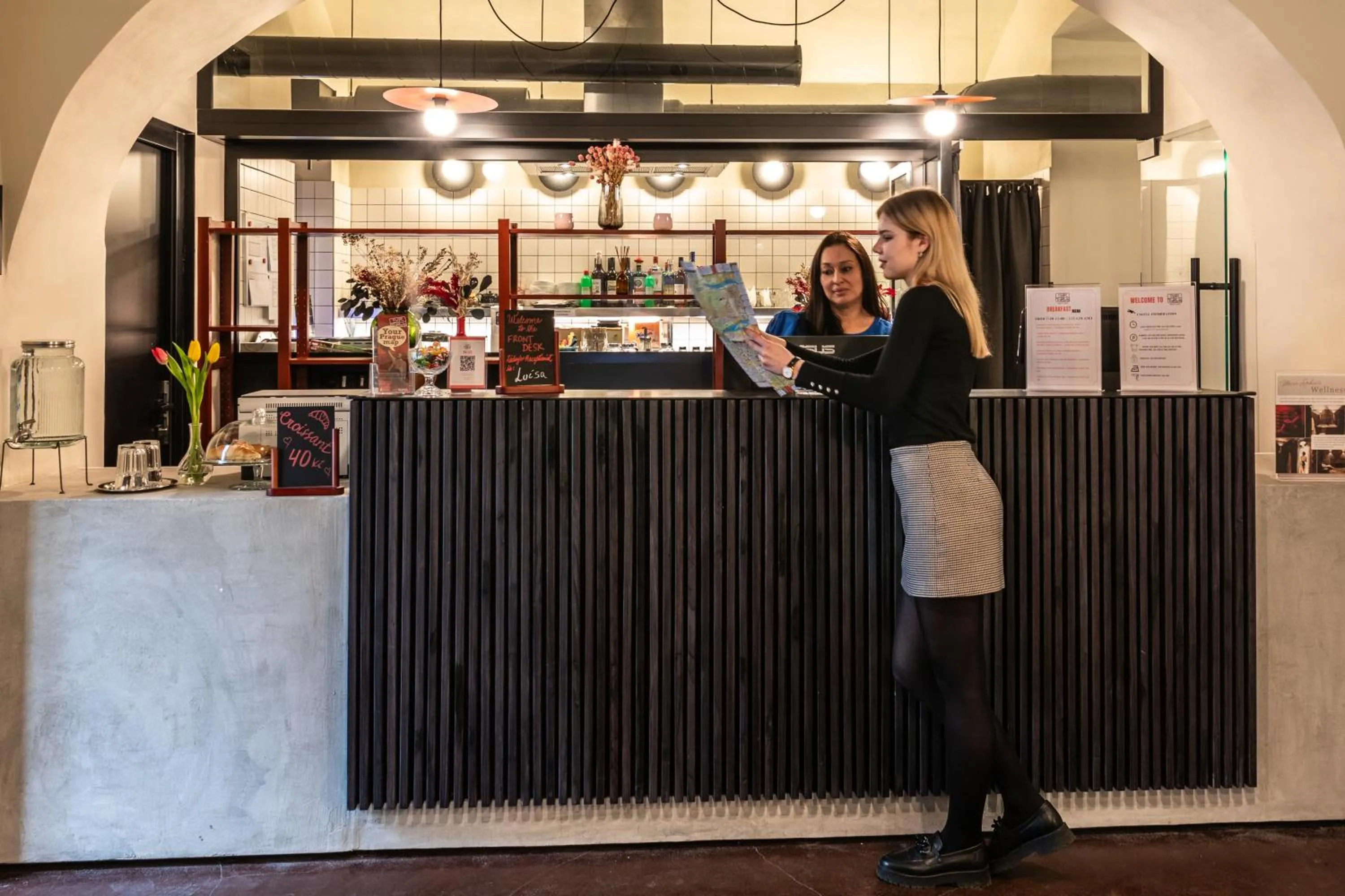 Lobby or reception in Hotel Amadeus